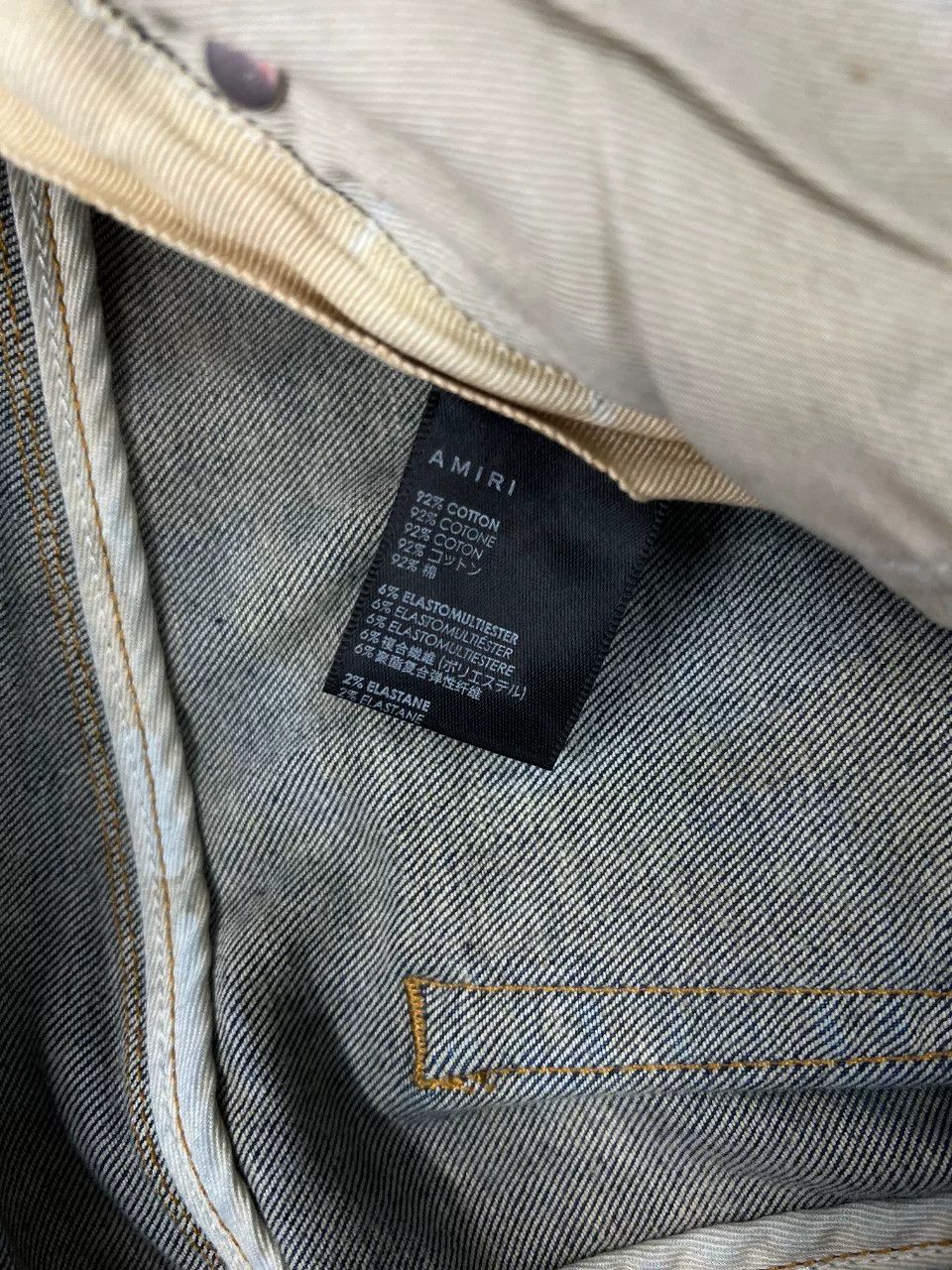 Amiri Amiri Denim Blue Casual Pants 32 Men Size US 32 / EU 48 - 8 Thumbnail