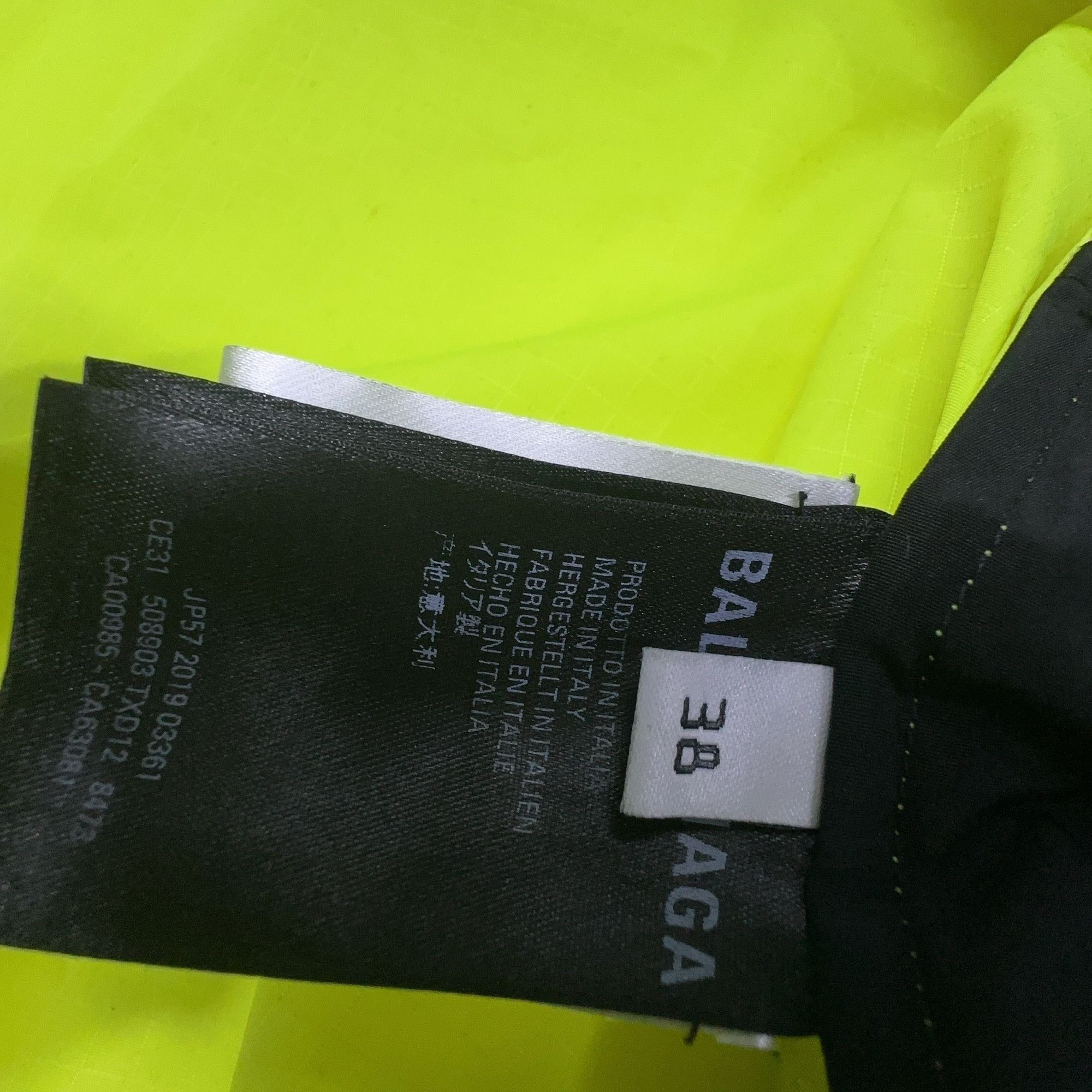 Balenciaga Balenciaga Colorblock Logo Track Jacket 38 Size US S / EU 44-46 / 1 - 4 Thumbnail