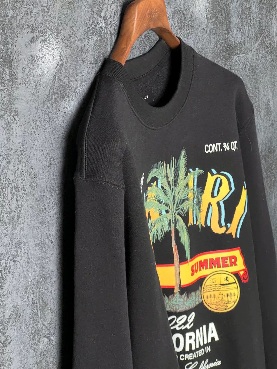 Amiri Amiri Cotton Printed Hoodie l Men Size US L / EU 52-54 / 3 - 6 Thumbnail
