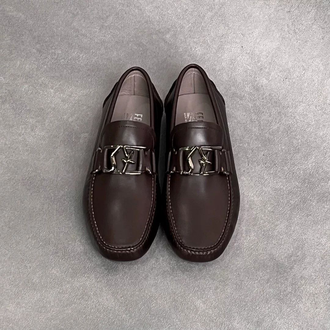 Salvatore Ferragamo Salvatore Ferragamo Leather Lowtop Sneakers 6.5 Men Size US 6.5 / EU 39-40 - 7 Thumbnail