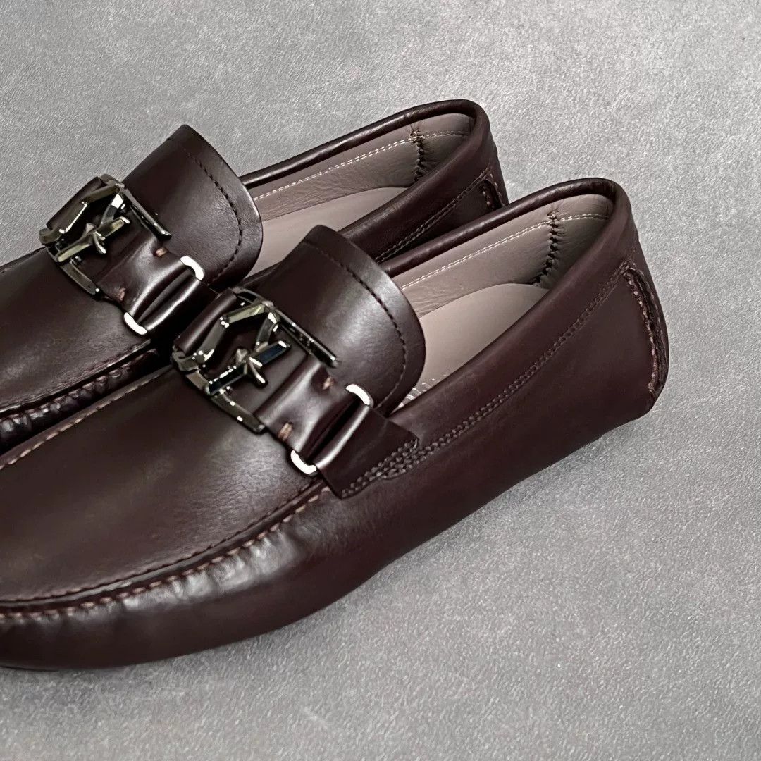 Salvatore Ferragamo Salvatore Ferragamo Leather Lowtop Sneakers 6.5 Men Size US 6.5 / EU 39-40 - 3 Thumbnail