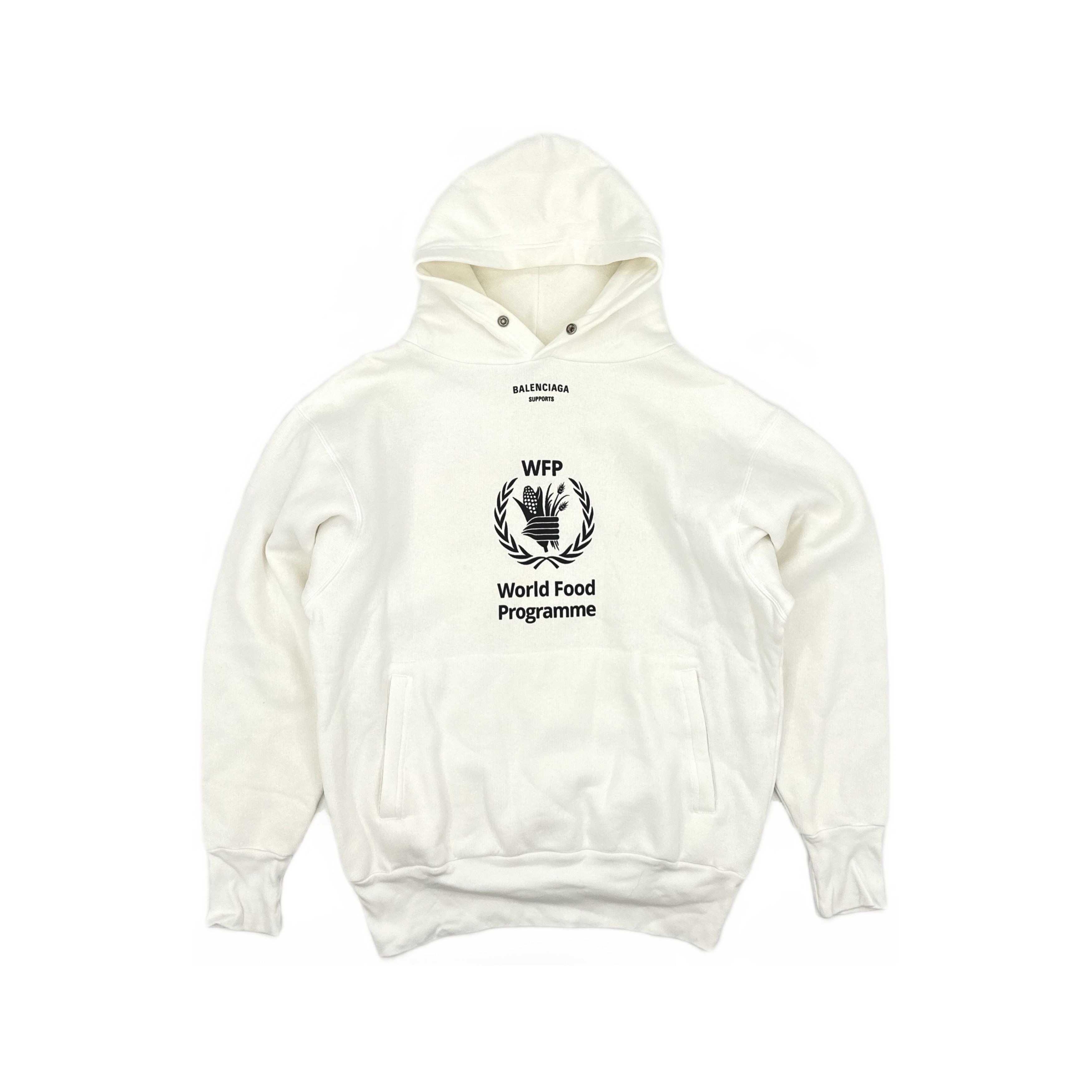 Balenciaga Balenciaga WFP World Food Programme Hoodie XS Size US XS / EU 42 / 0 - 2 Thumbnail