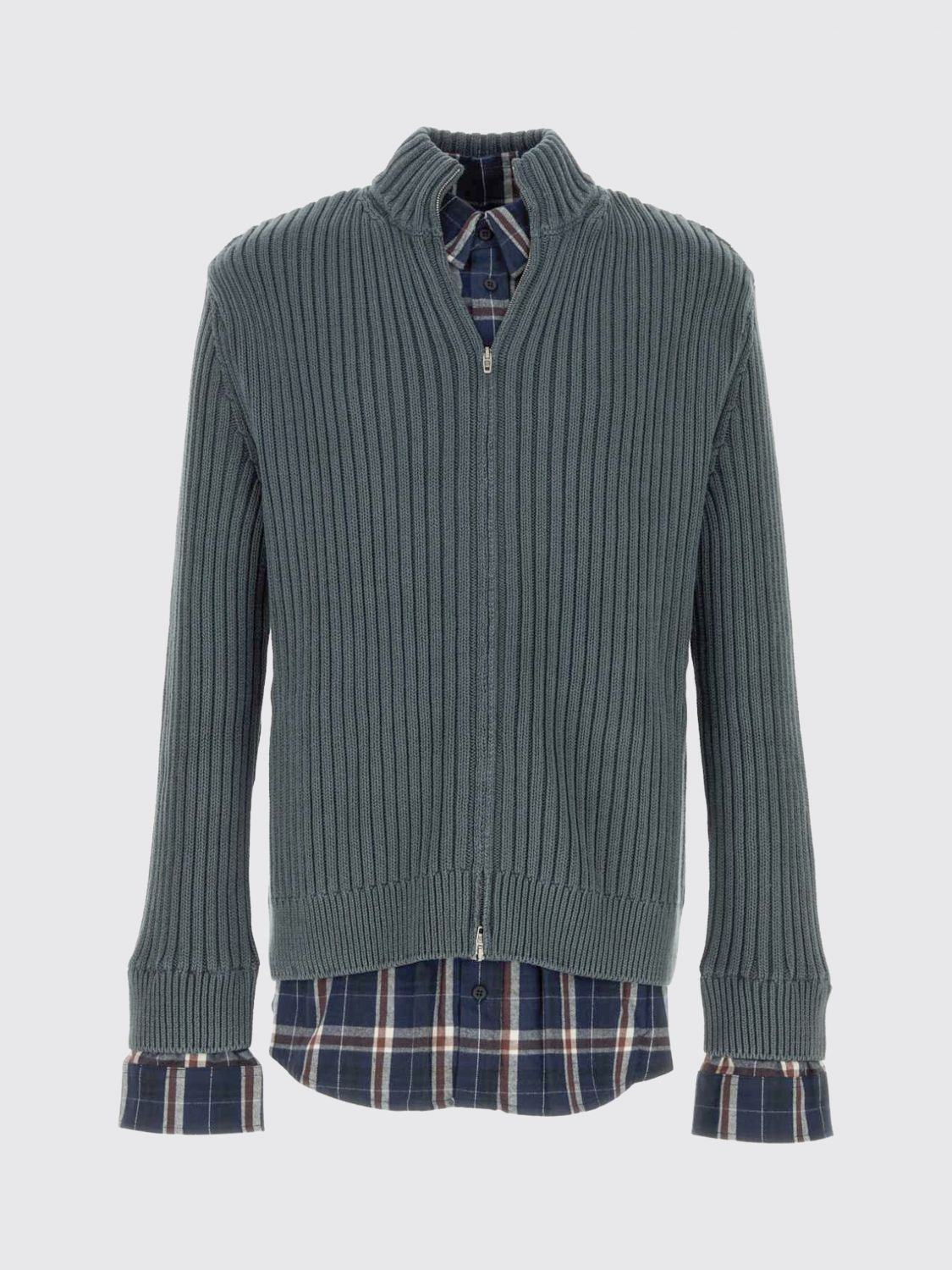 Balenciaga Balenciaga Sweater Men Navy Size US M / EU 48-50 / 2 - 2 Thumbnail
