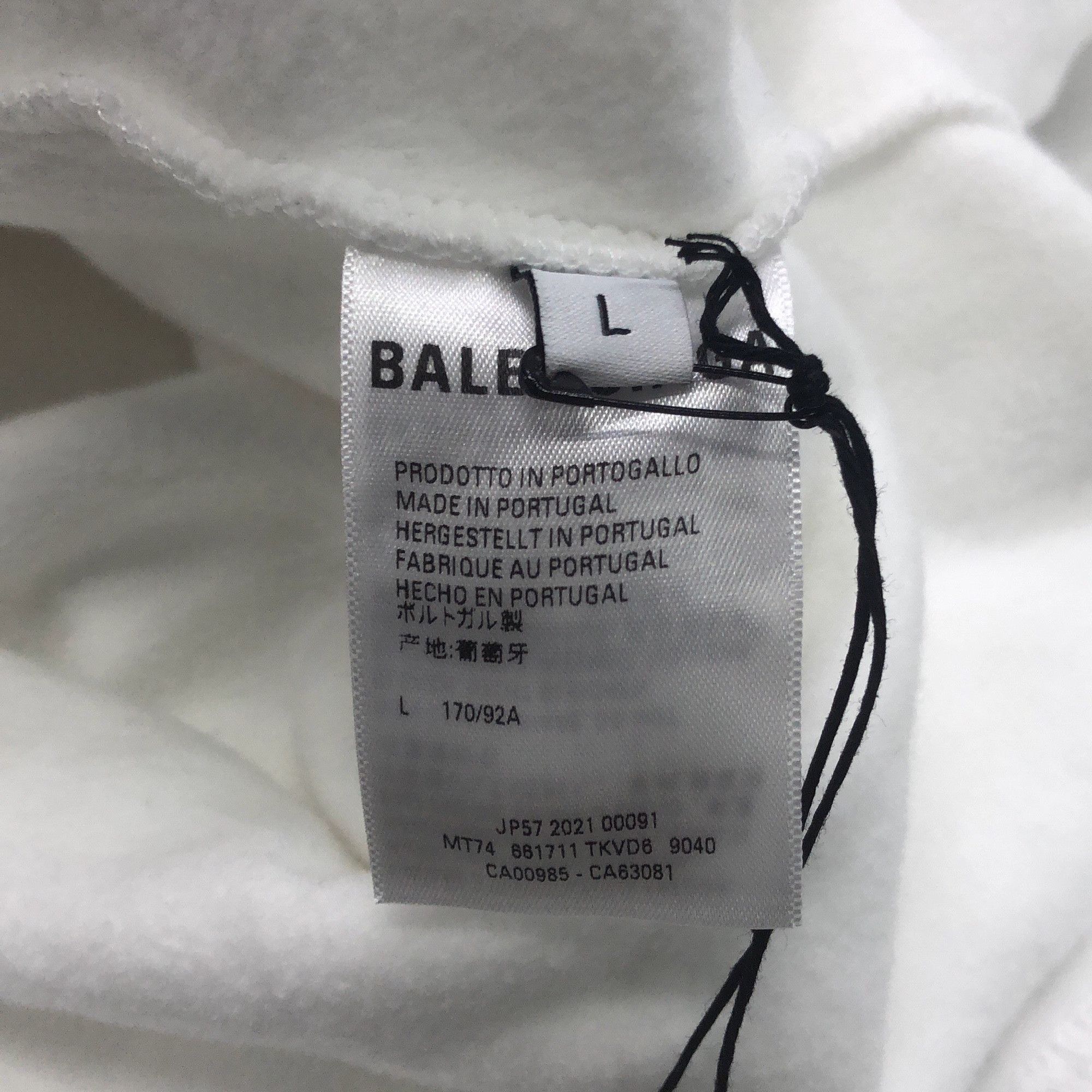 Balenciaga Balenciaga Blurred Logo Hoodie L Size US L / EU 52-54 / 3 - 4 Thumbnail