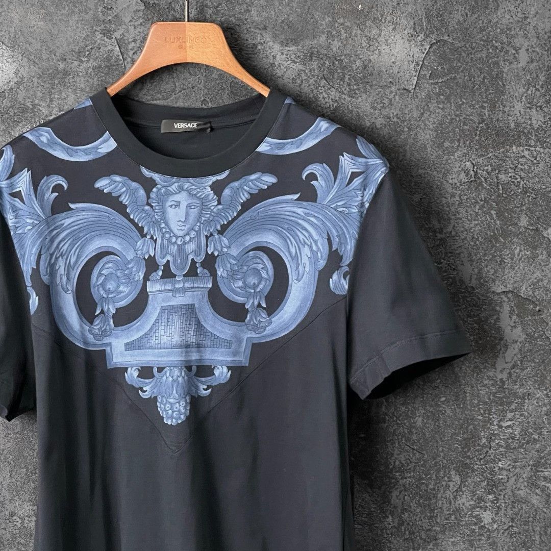 Versace Versace Cotton Printed T-Shirt s Men Size US S / EU 44-46 / 1 - 3 Thumbnail