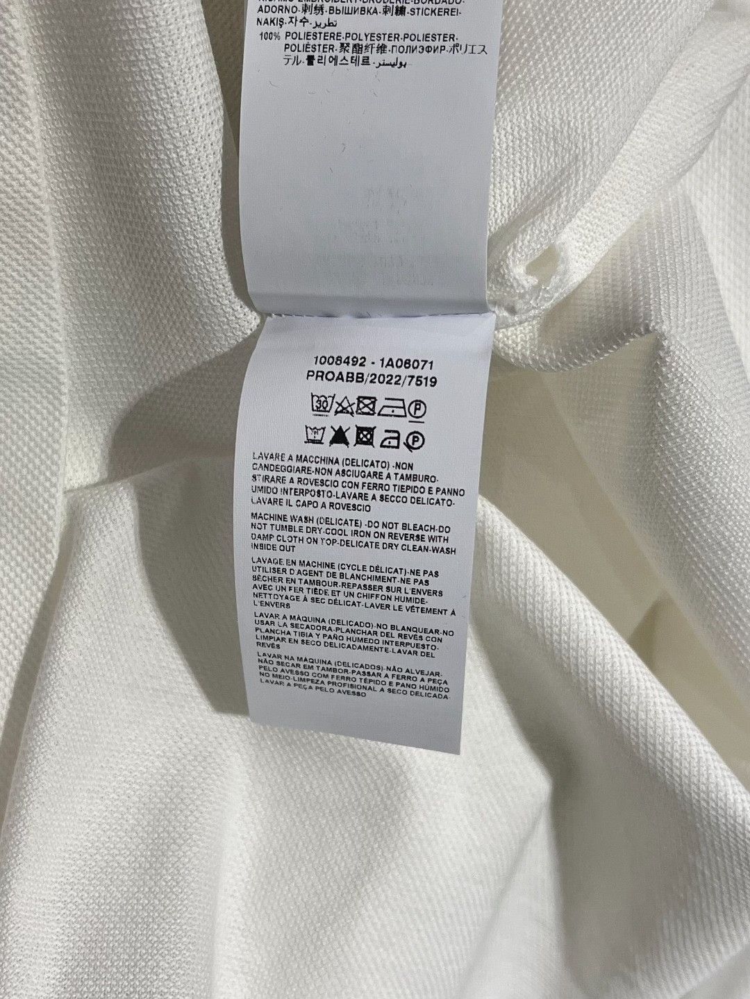 Versace Versace Cotton Embroidered Polo xl Men Size US XL / EU 56 / 4 - 7 Thumbnail