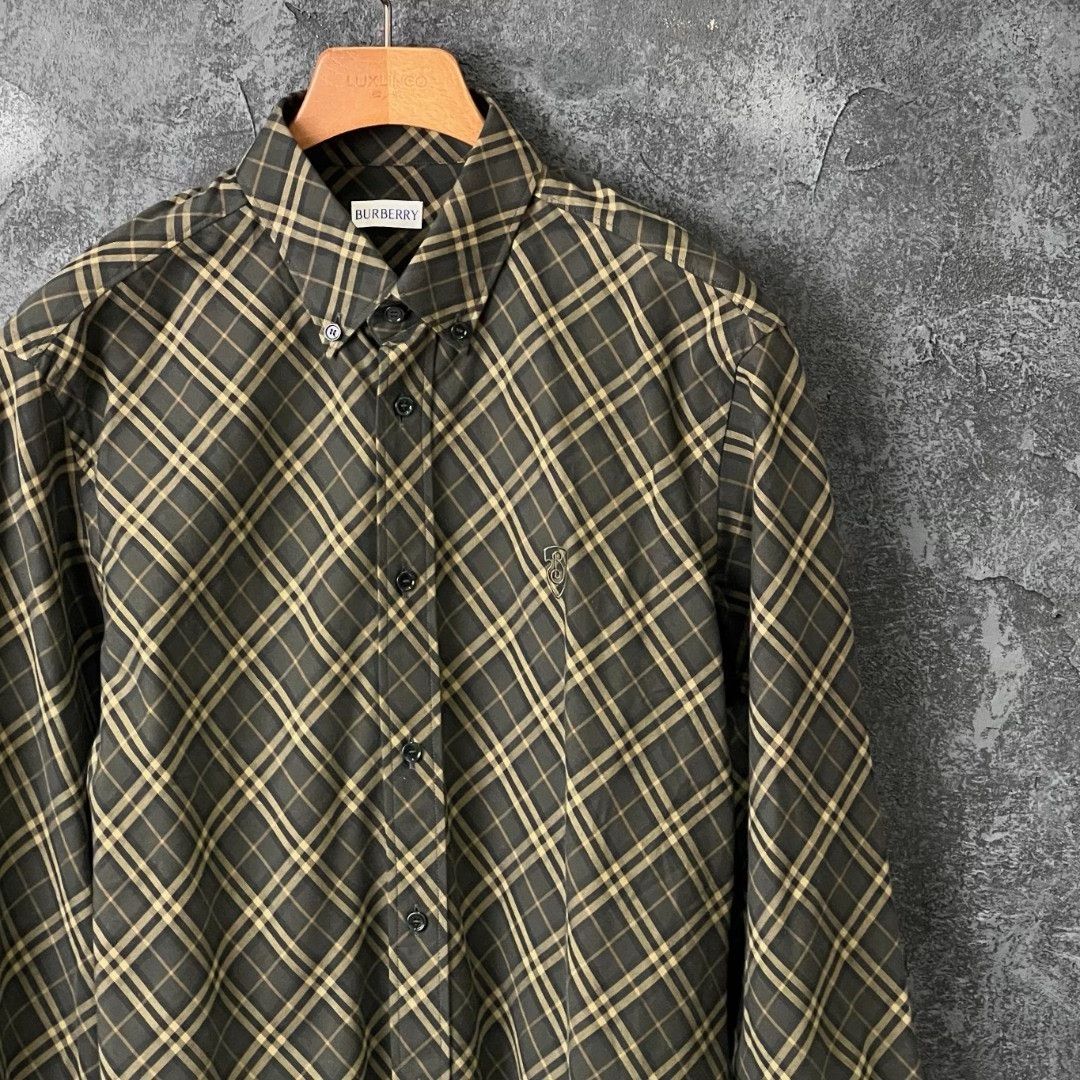 Burberry Burberry Cotton Plaid Shirt xs Men Size US XS / EU 42 / 0 - 3 Thumbnail