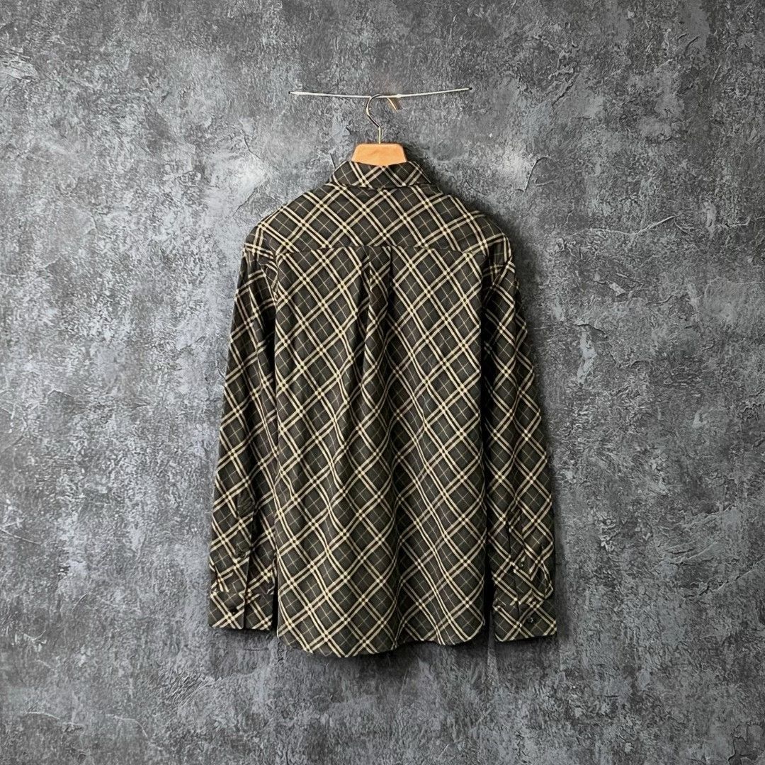 Burberry Burberry Cotton Plaid Shirt xs Men Size US XS / EU 42 / 0 - 2 Thumbnail
