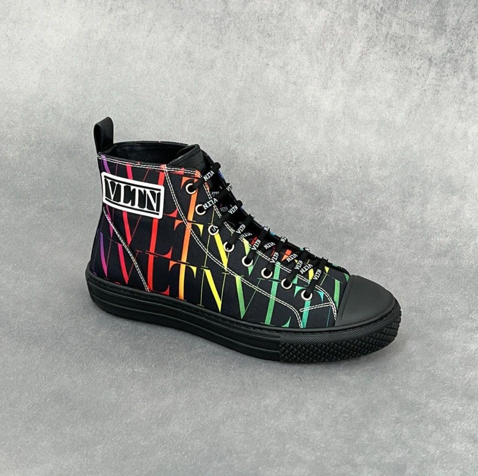 Valentino Valentino Casual Hitop Sneakers 8 Men Size US 8 / EU 41 - 4 Thumbnail