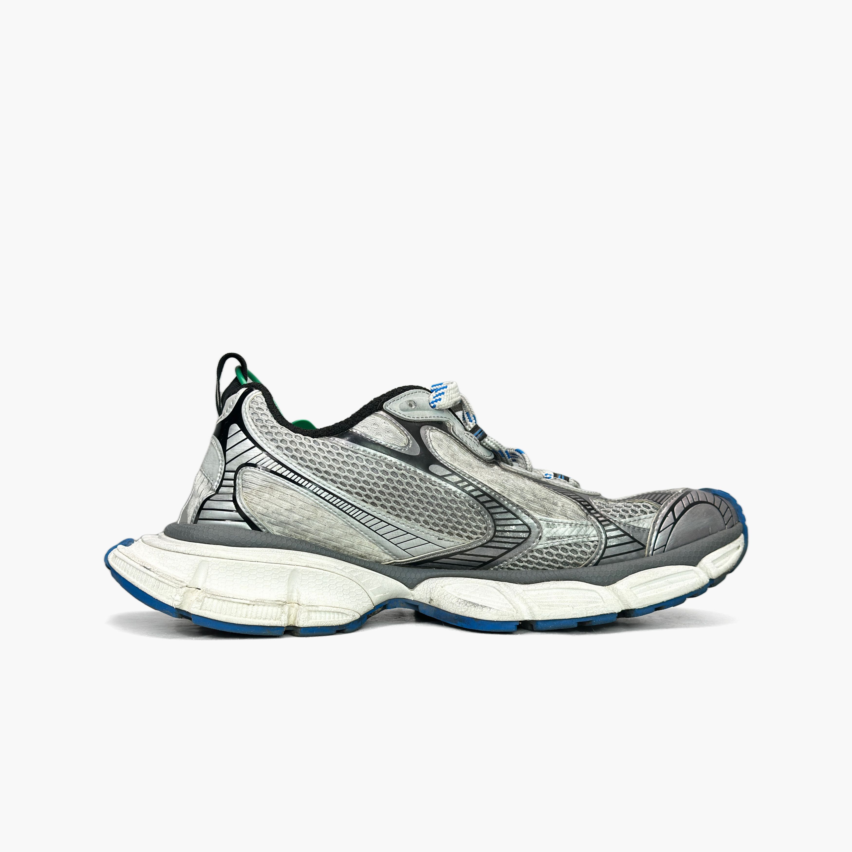 Balenciaga Balenciaga Grey 3XL Low-Top Sneakers 43 Size US 10 / EU 43 - 3 Thumbnail