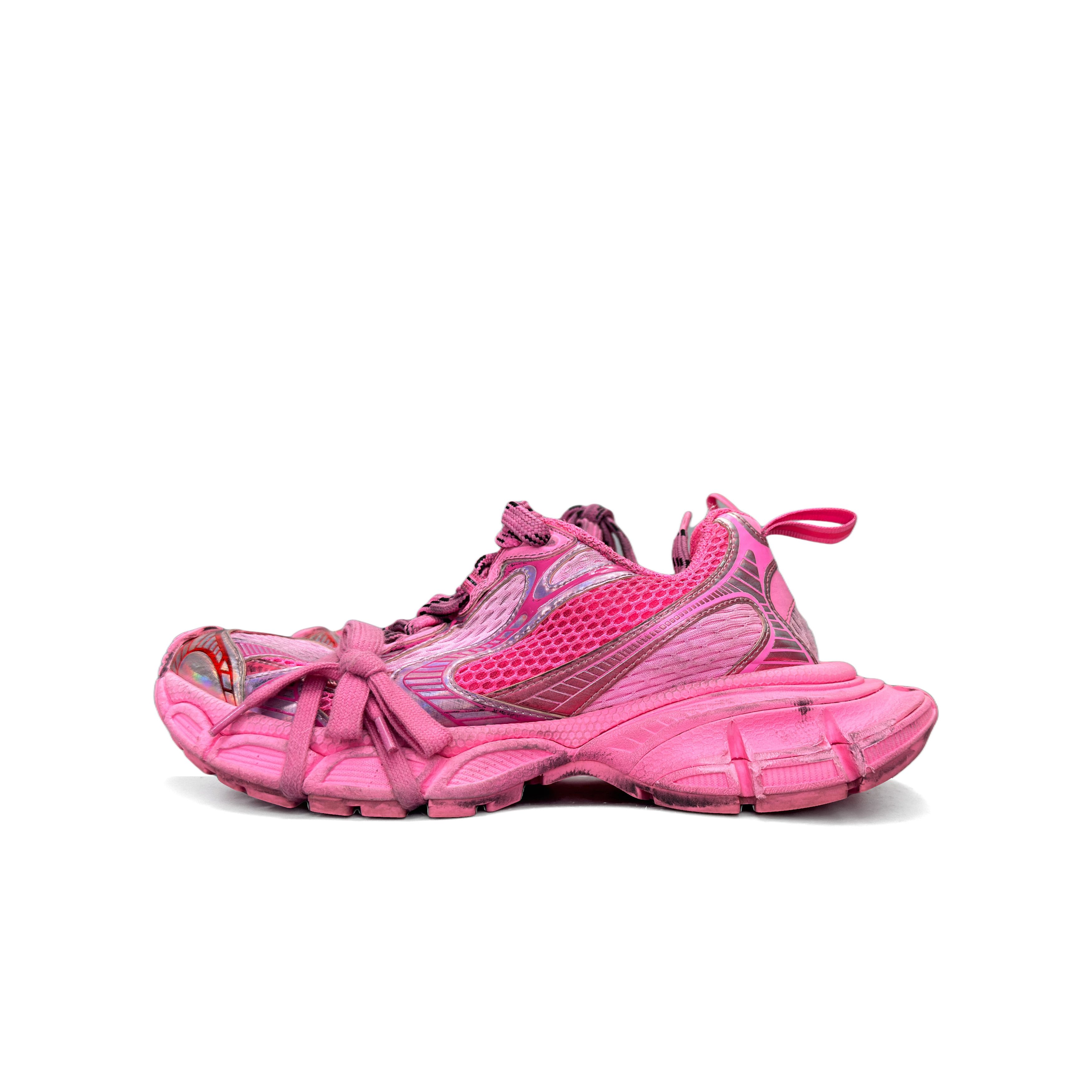 Balenciaga Balenciaga Pink 3XL Low-Top Sneakers 37 Size US 7 / IT 37 - 2 Thumbnail