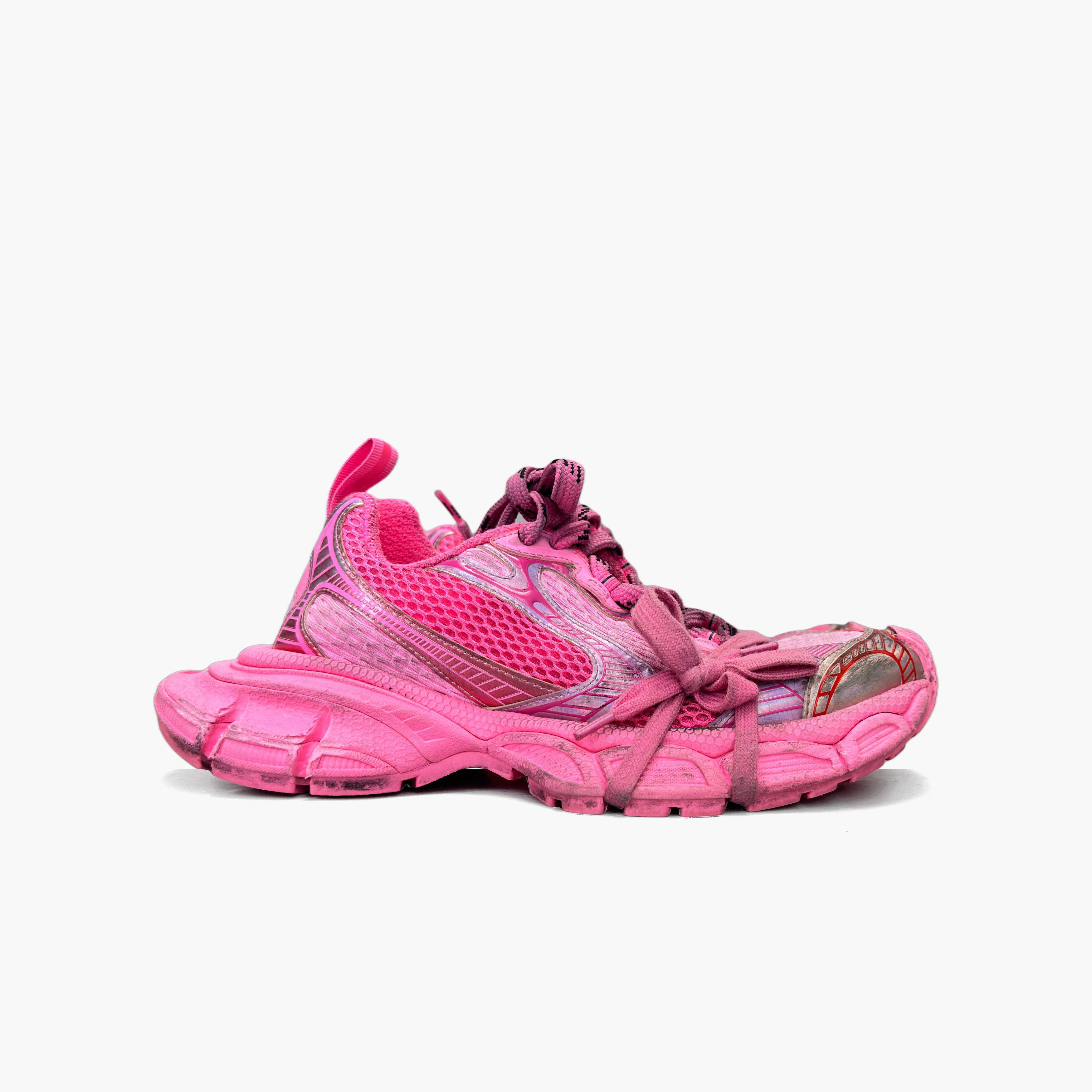 Balenciaga Balenciaga Pink 3XL Low-Top Sneakers 37 Size US 7 / IT 37 - 5 Thumbnail