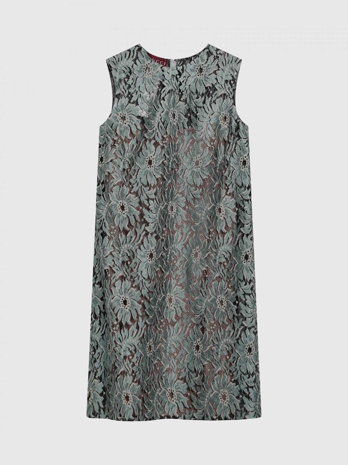 Gucci Gucci Dress Woman Green Size M / US 6-8 / IT 42-44 - 2 Thumbnail