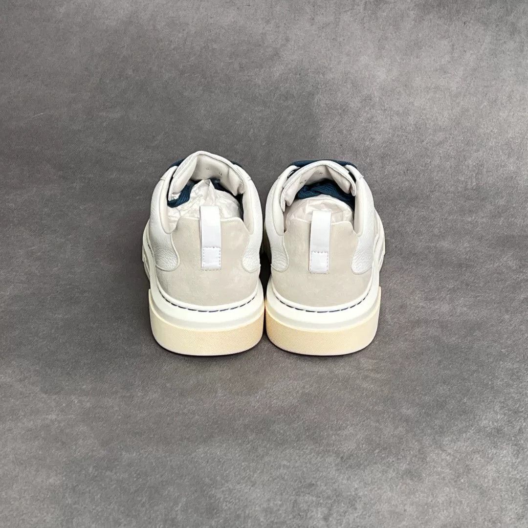 Salvatore Ferragamo Salvatore Ferragamo Leather White Lowtop Sneakers 6 Men Size US 6 / EU 39 - 8 Thumbnail