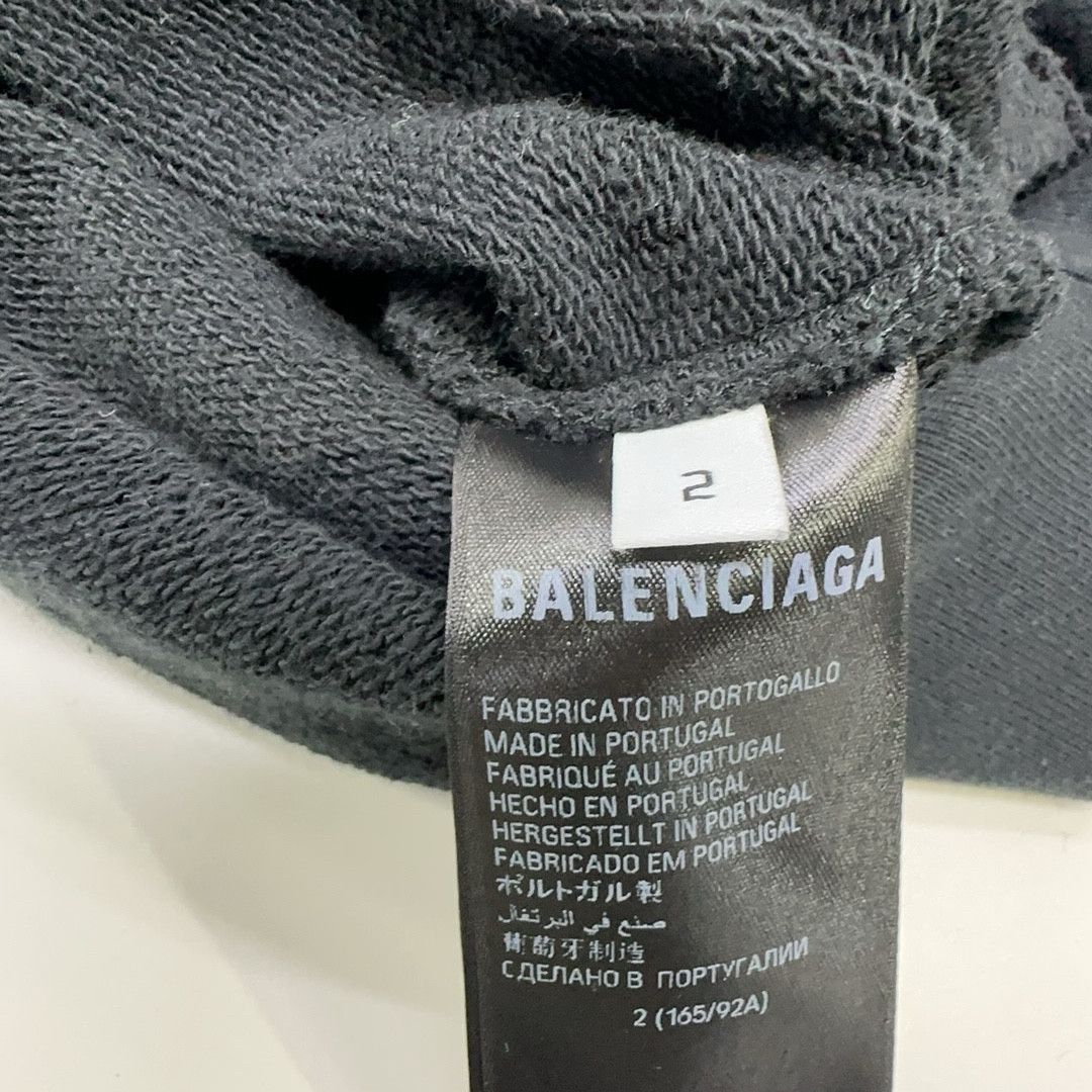 Balenciaga Balenciaga Graphic Pullover Hoodie Size 2 Size US M / EU 48-50 / 2 - 5 Thumbnail