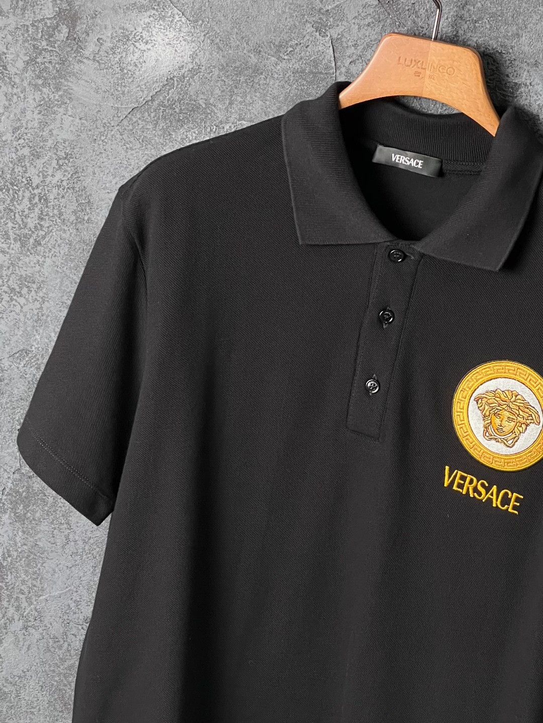 Versace Versace Cotton Embroidered Polo s Men Size US S / EU 44-46 / 1 - 4 Thumbnail