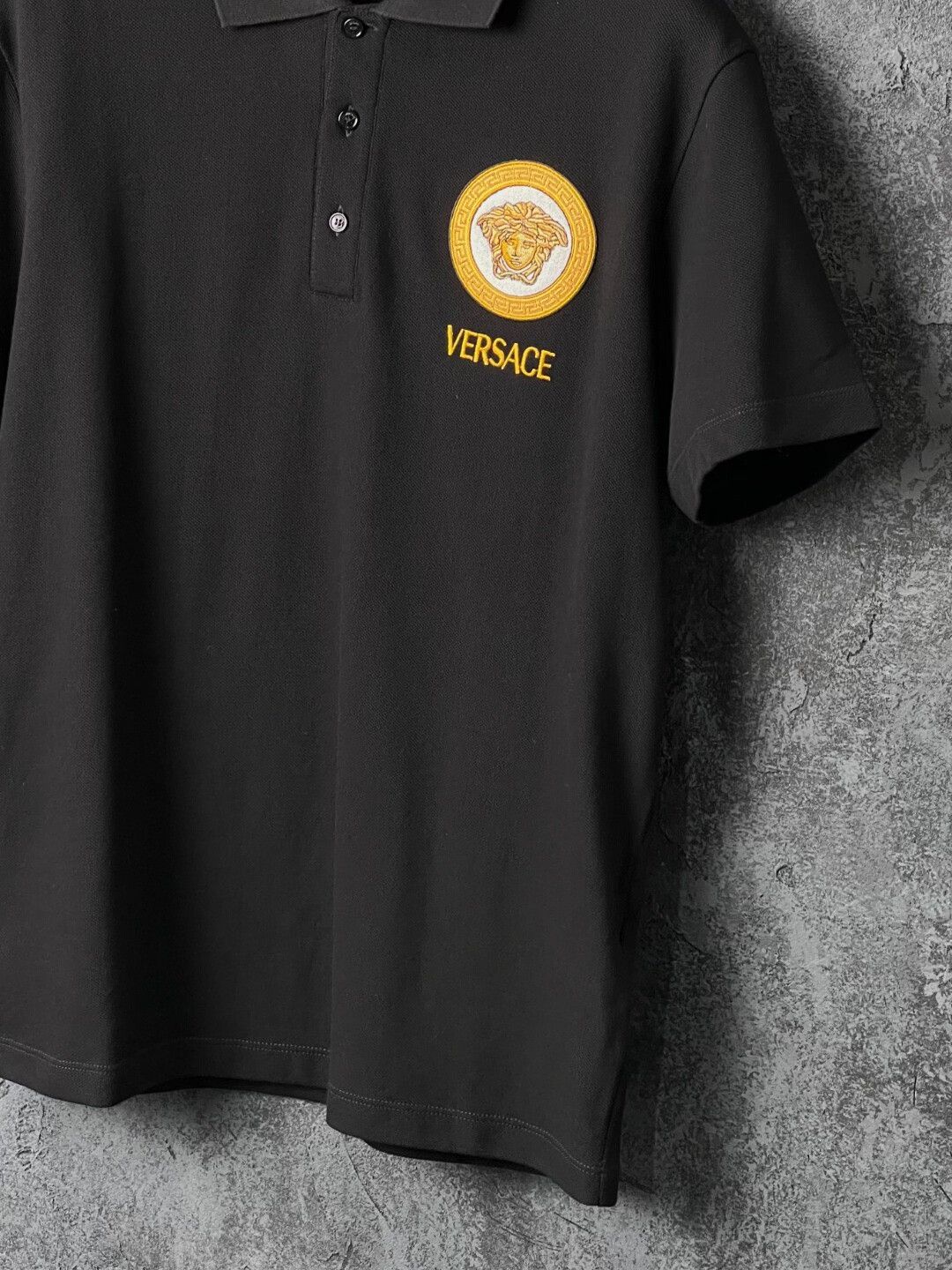 Versace Versace Cotton Embroidered Polo s Men Size US S / EU 44-46 / 1 - 6 Thumbnail