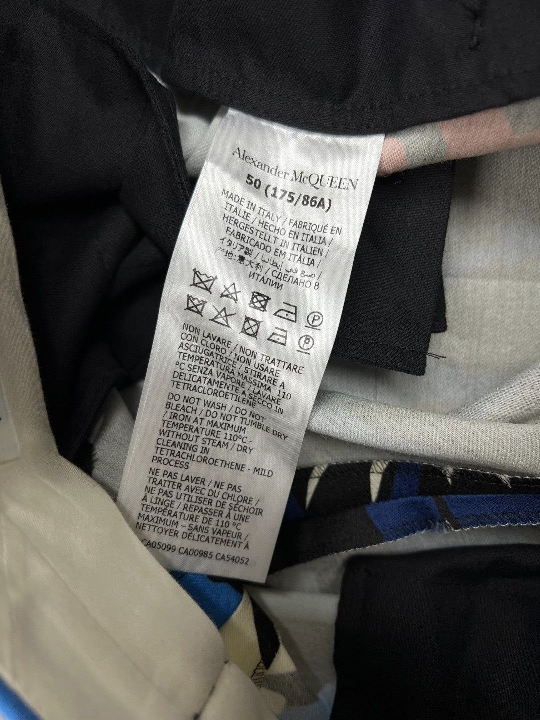 Alexander McQueen Alexander McQueen Casual Multi Casual Pants 32 Men Size US 32 / EU 48 - 8 Thumbnail