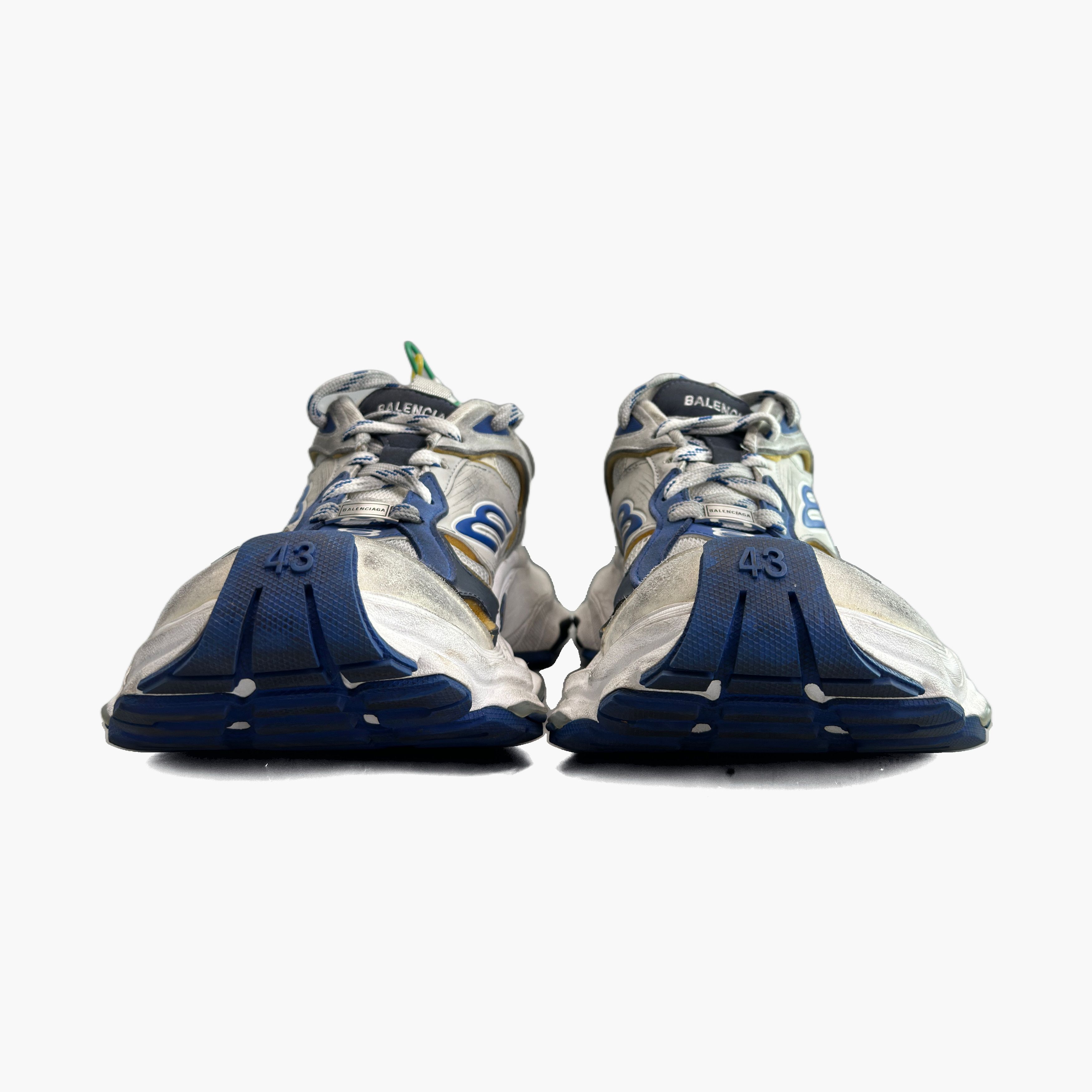 Balenciaga Balenciaga Cargo White Blue Low-Top Sneakers 43 Size US 10 / EU 43 - 6 Thumbnail