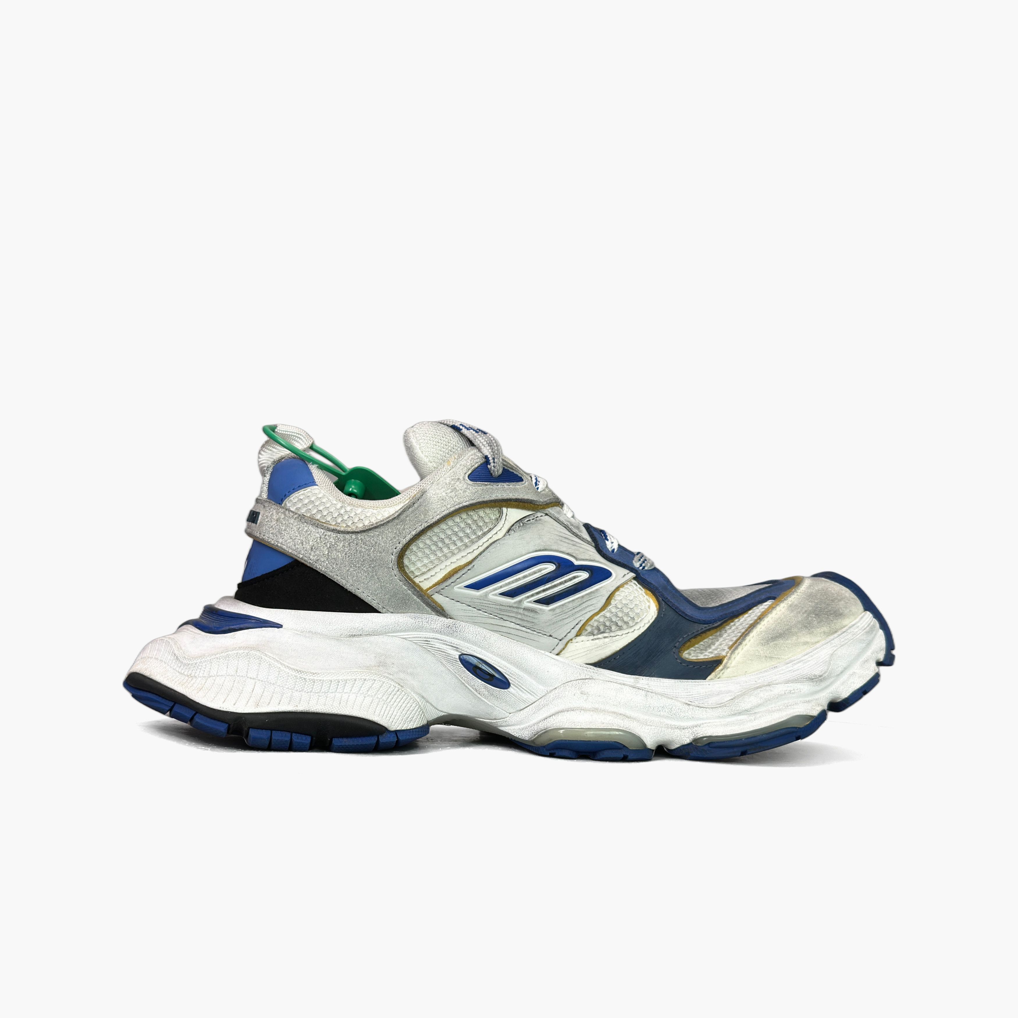 Balenciaga Balenciaga Cargo White Blue Low-Top Sneakers 43 Size US 10 / EU 43 - 3 Thumbnail