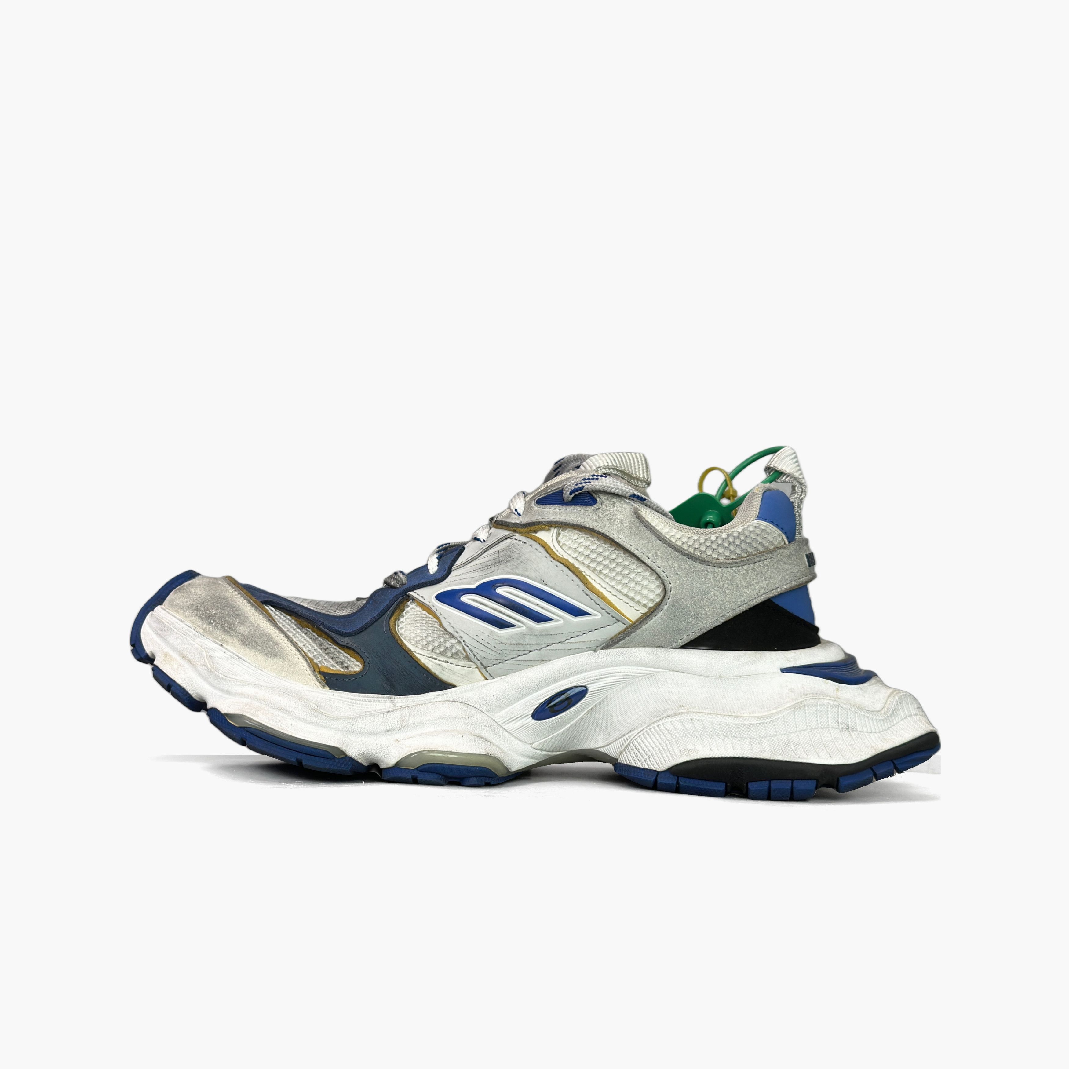 Balenciaga Balenciaga Cargo White Blue Low-Top Sneakers 43 Size US 10 / EU 43 - 4 Thumbnail