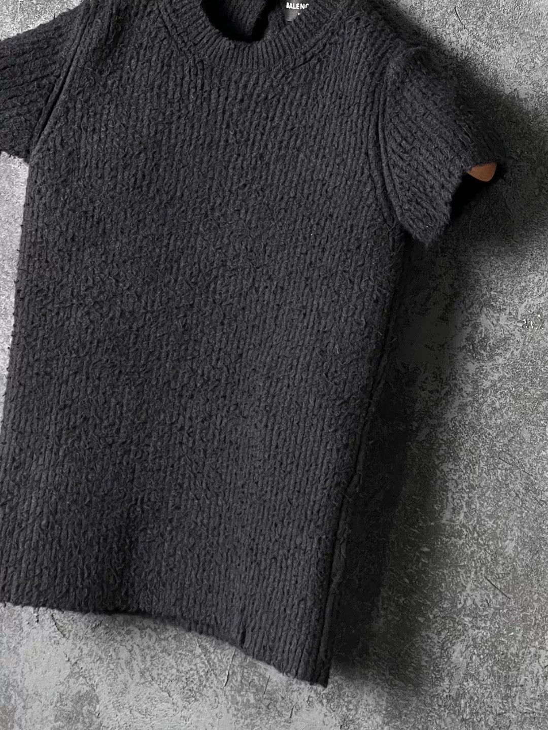 Balenciaga Balenciaga Knit Black Sweater XS Women Size XS / US 0-2 / IT 36-38 - 7 Thumbnail