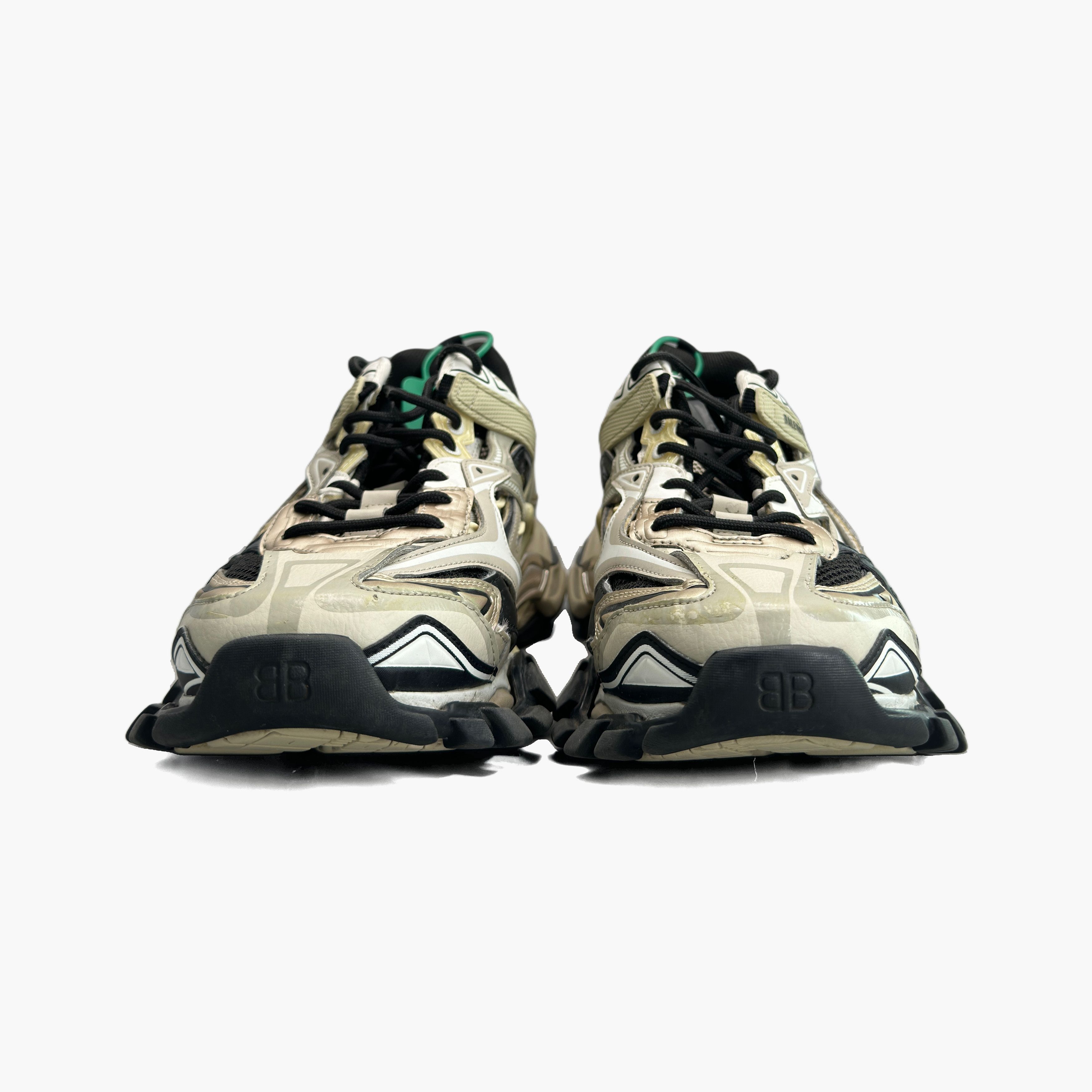 Balenciaga Balenciaga Track 2.0 Black Brown Sneakers 45 Size US 12 / EU 45 - 6 Thumbnail