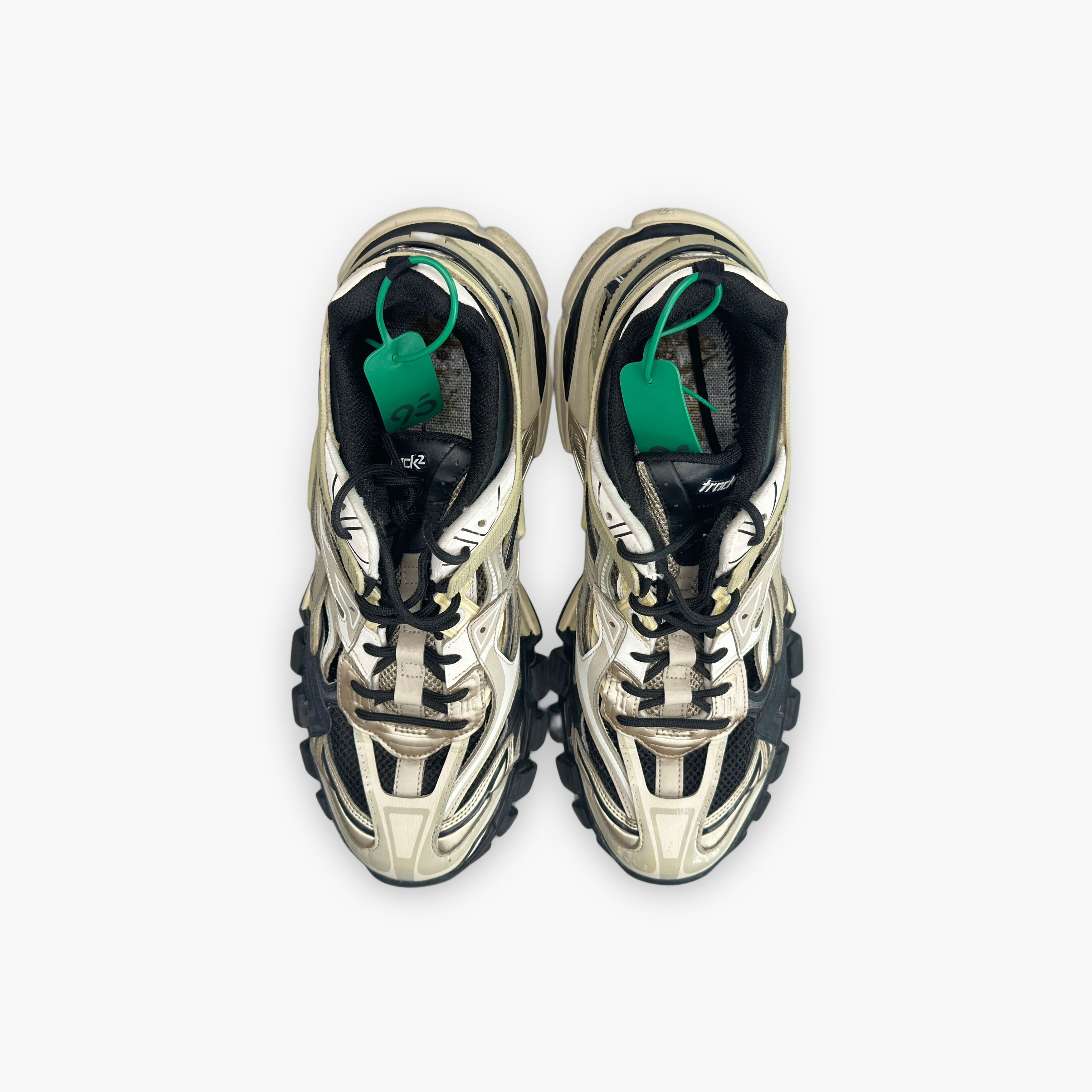 Balenciaga Balenciaga Track 2.0 Black Brown Sneakers 45 Size US 12 / EU 45 - 10 Thumbnail