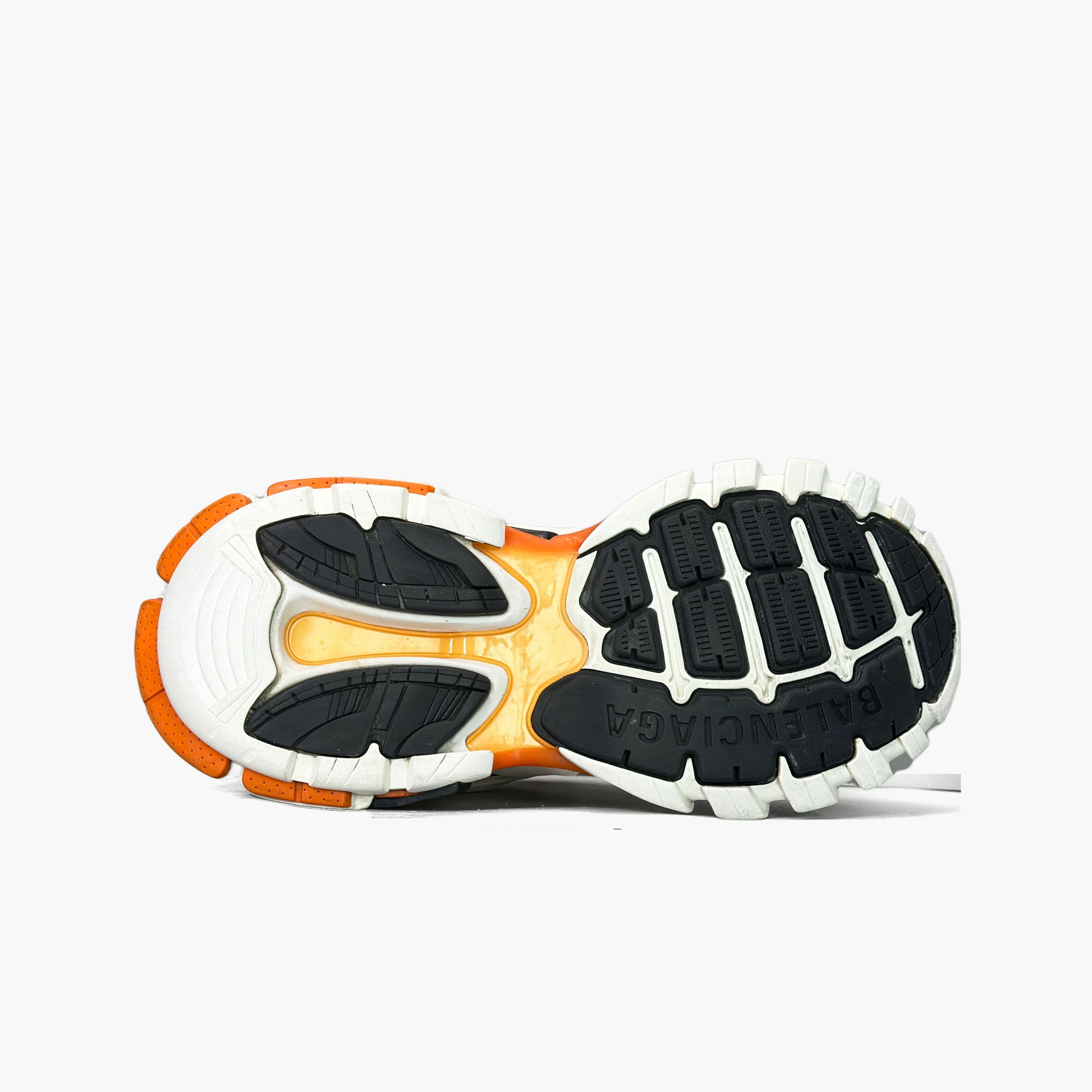 Balenciaga Balenciaga White Orange Track Sneakers US 11 Size US 11 / EU 44 - 8 Thumbnail