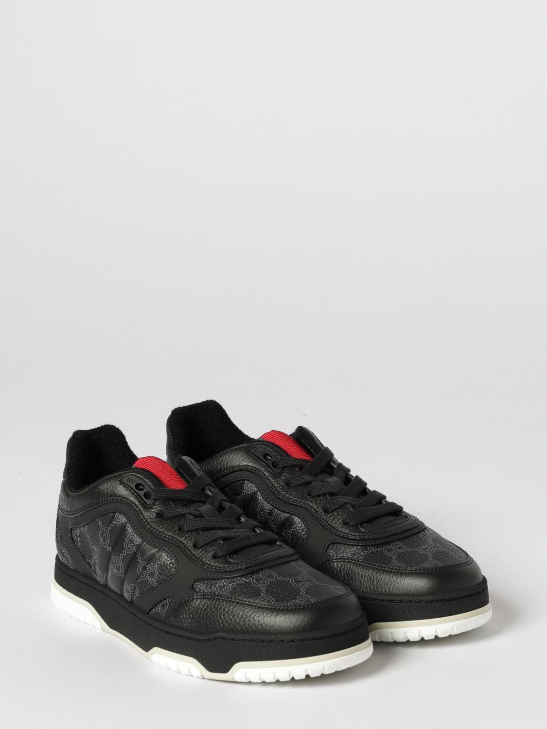 Gucci Gucci Sneakers Men Black Size US 12 / EU 45 - 2 Thumbnail