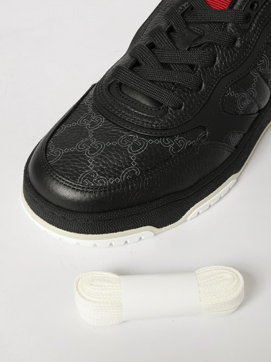 Gucci Gucci Sneakers Men Black Size US 12 / EU 45 - 4 Thumbnail