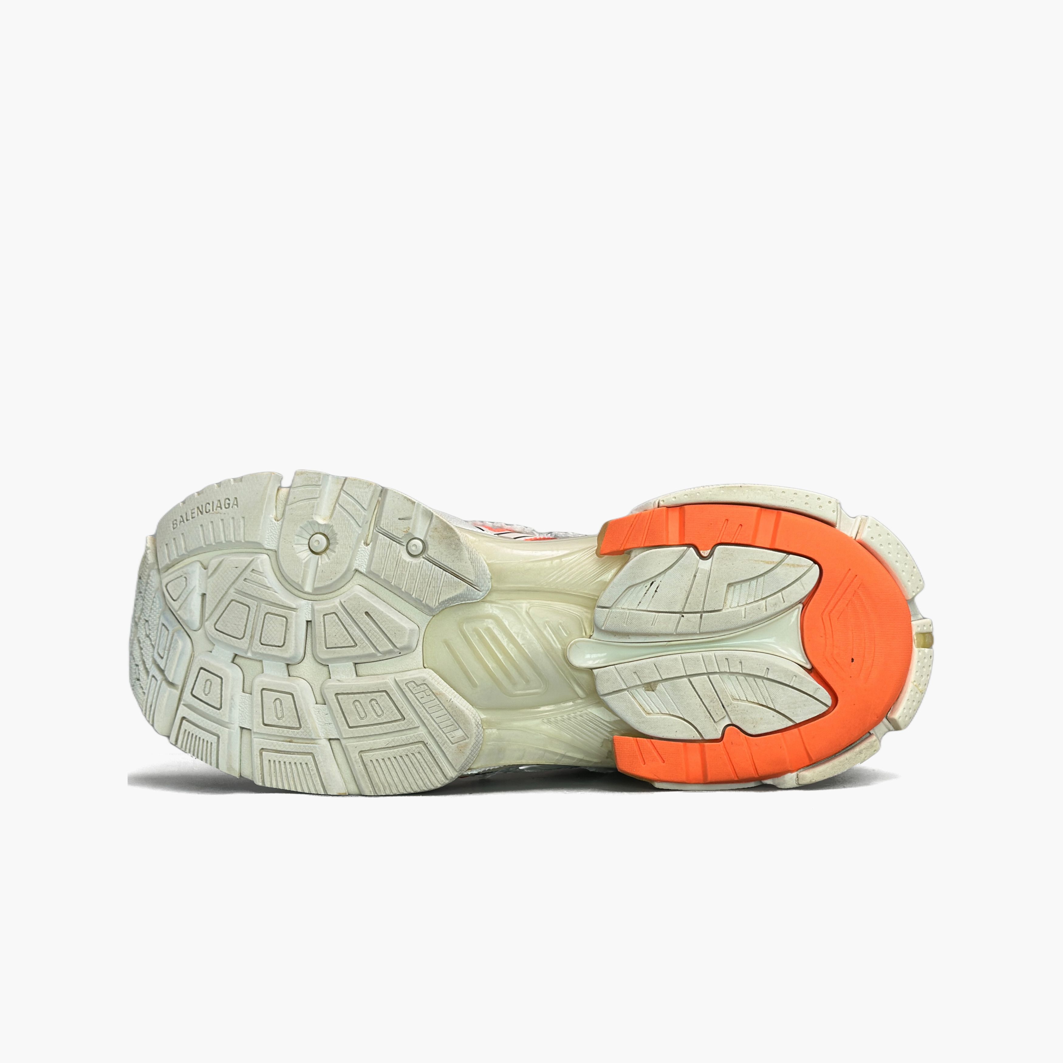 Balenciaga Balenciaga White Orange Runner Sneakers 41 Size US 8 / EU 41 - 9 Thumbnail