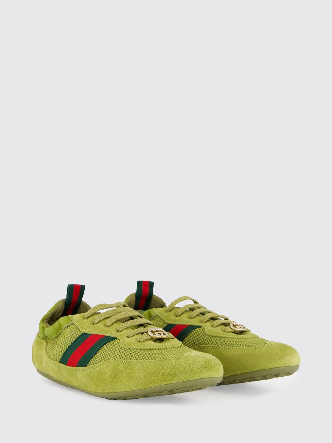 Gucci Gucci Sneakers Woman Green Size US 9 / IT 39 - 2 Thumbnail