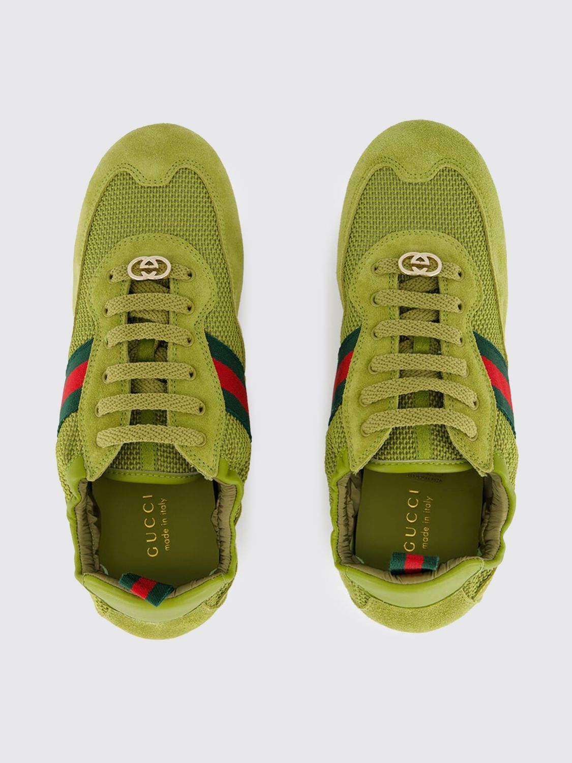 Gucci Gucci Sneakers Woman Green Size US 9 / IT 39 - 3 Thumbnail