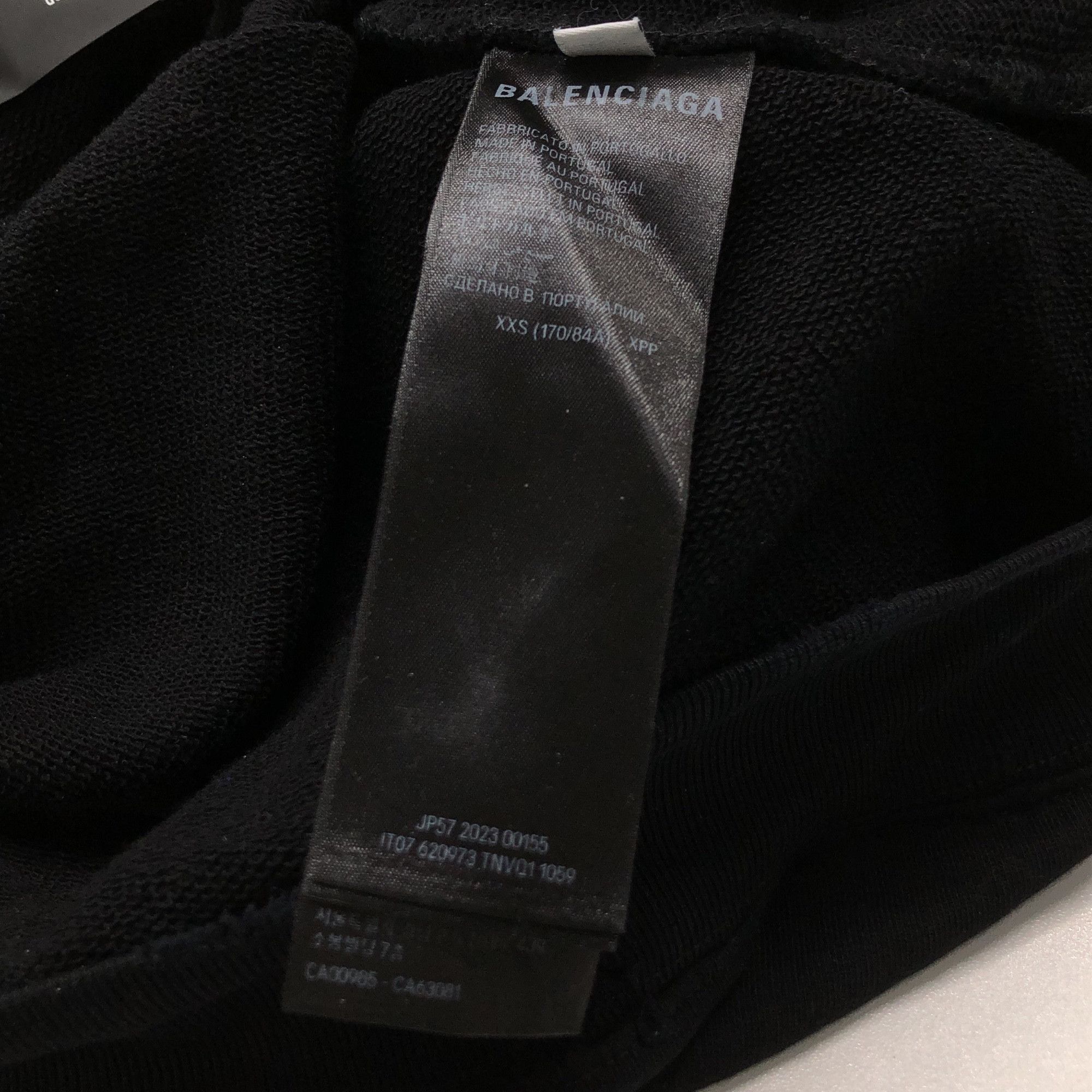 Balenciaga Balenciaga Hand Drawn Logo Hoodie US XXS Size US XXS / EU 40 - 3 Thumbnail