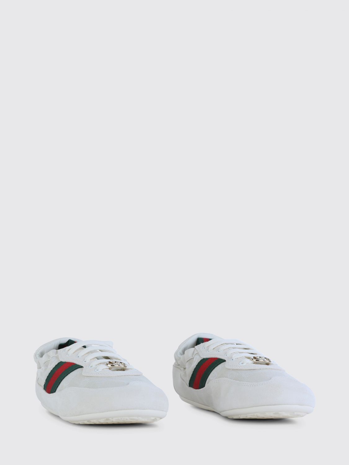 Gucci Gucci Sneakers Woman White Size US 7 / IT 37 - 2 Thumbnail