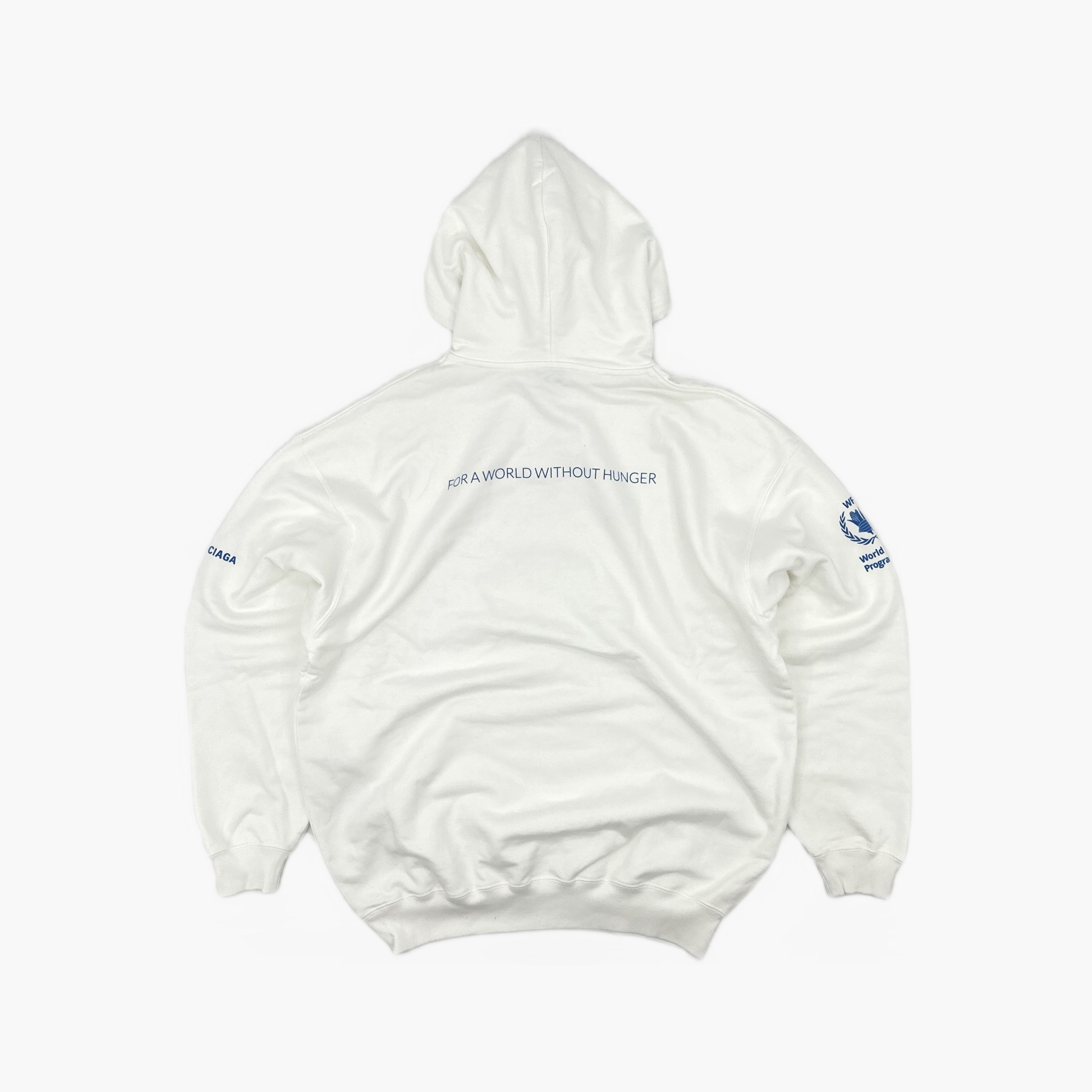 Balenciaga Balenciaga x WFP Logo Print Hoodie S Size S / US 4 / IT 40 - 3 Thumbnail