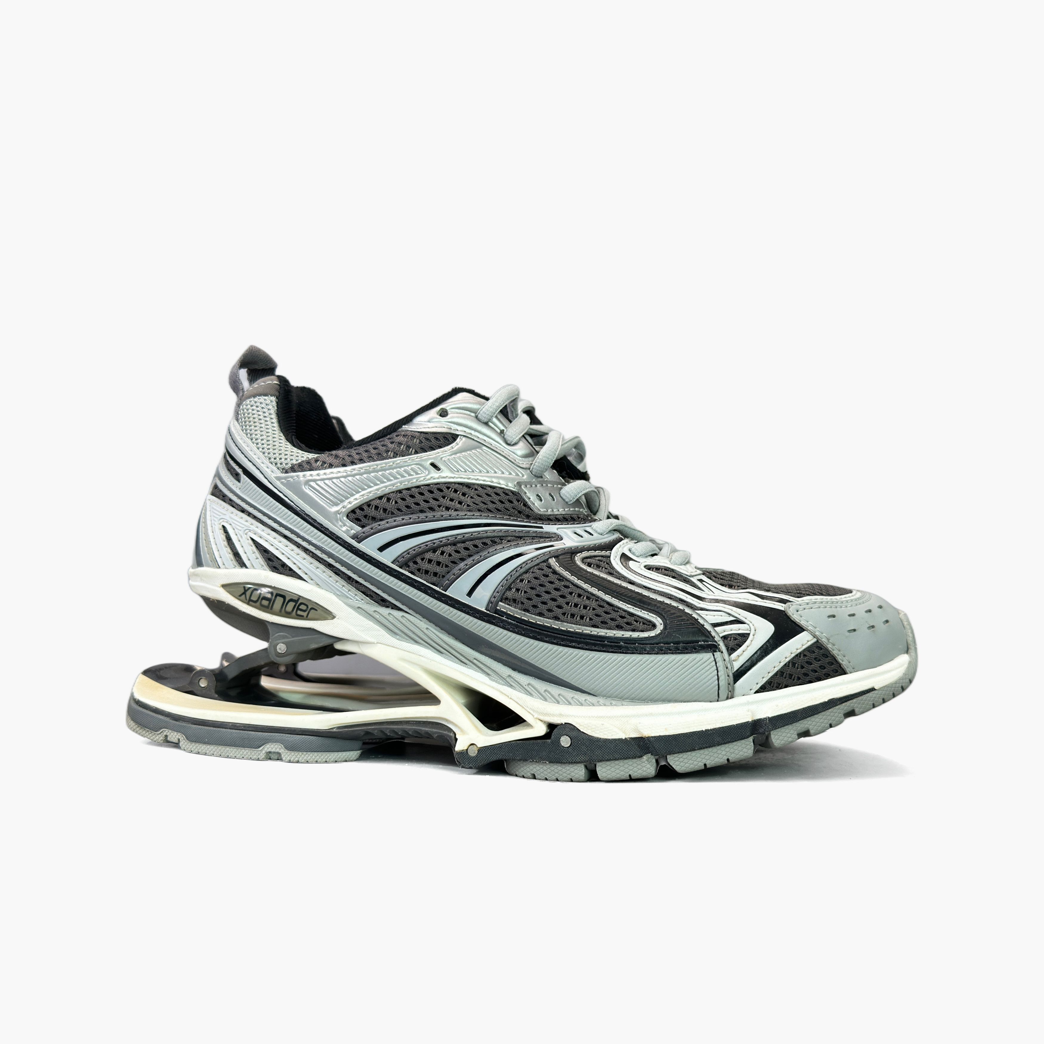 Balenciaga Balenciaga X-Pander Grey Distressed Sneakers 41 Size US 8 / EU 41 - 5 Thumbnail