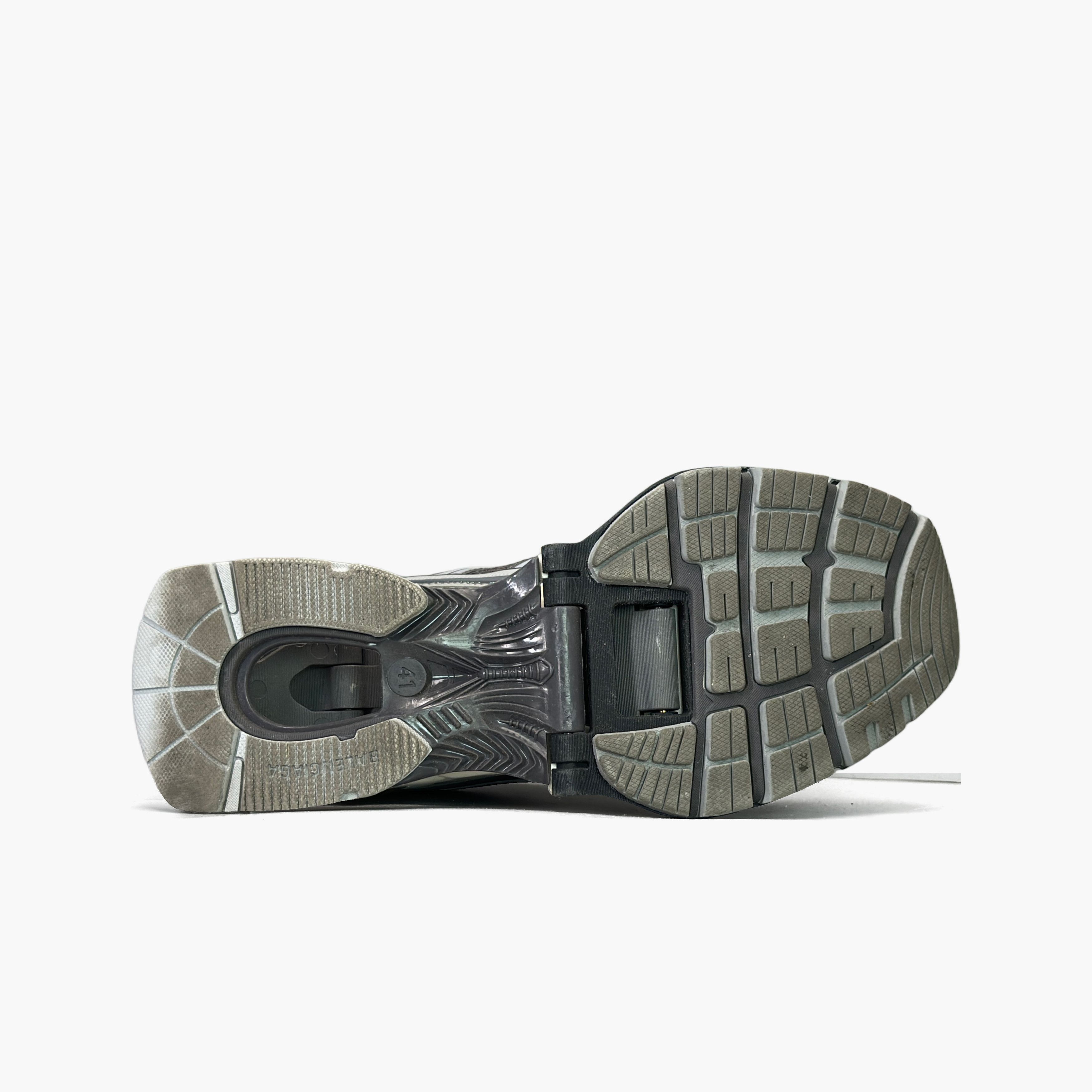 Balenciaga Balenciaga X-Pander Grey Distressed Sneakers 41 Size US 8 / EU 41 - 8 Thumbnail