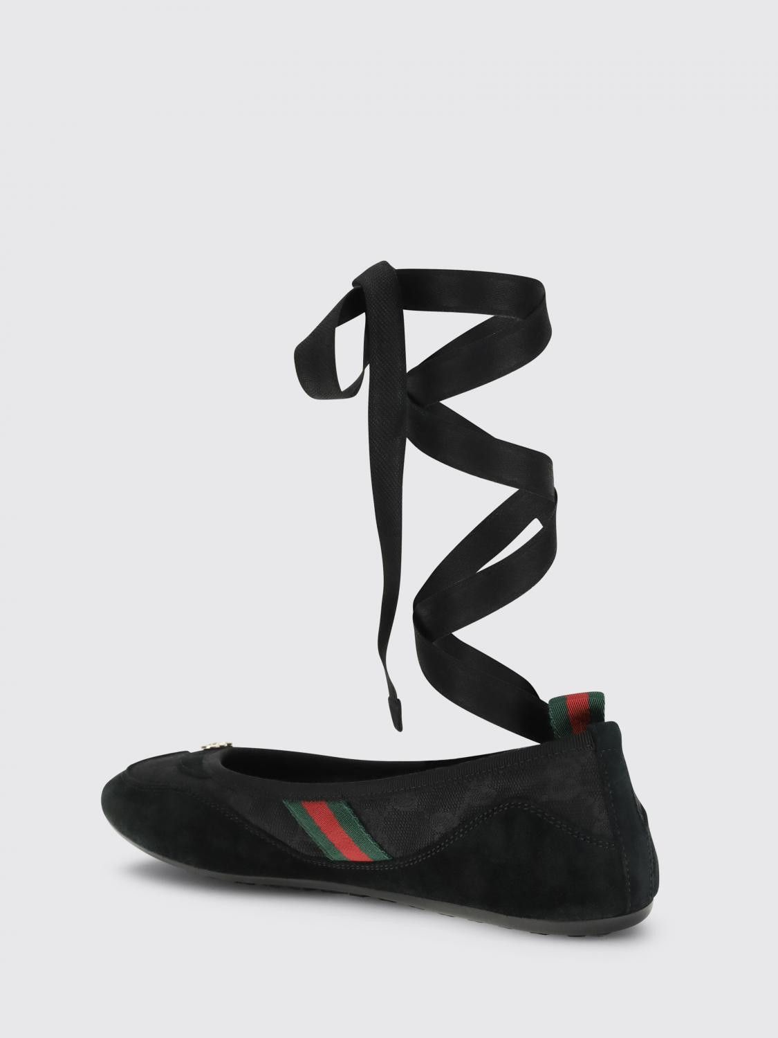 Gucci Gucci Ballet Flat Woman Black Size US 7 / IT 37 - 3 Thumbnail