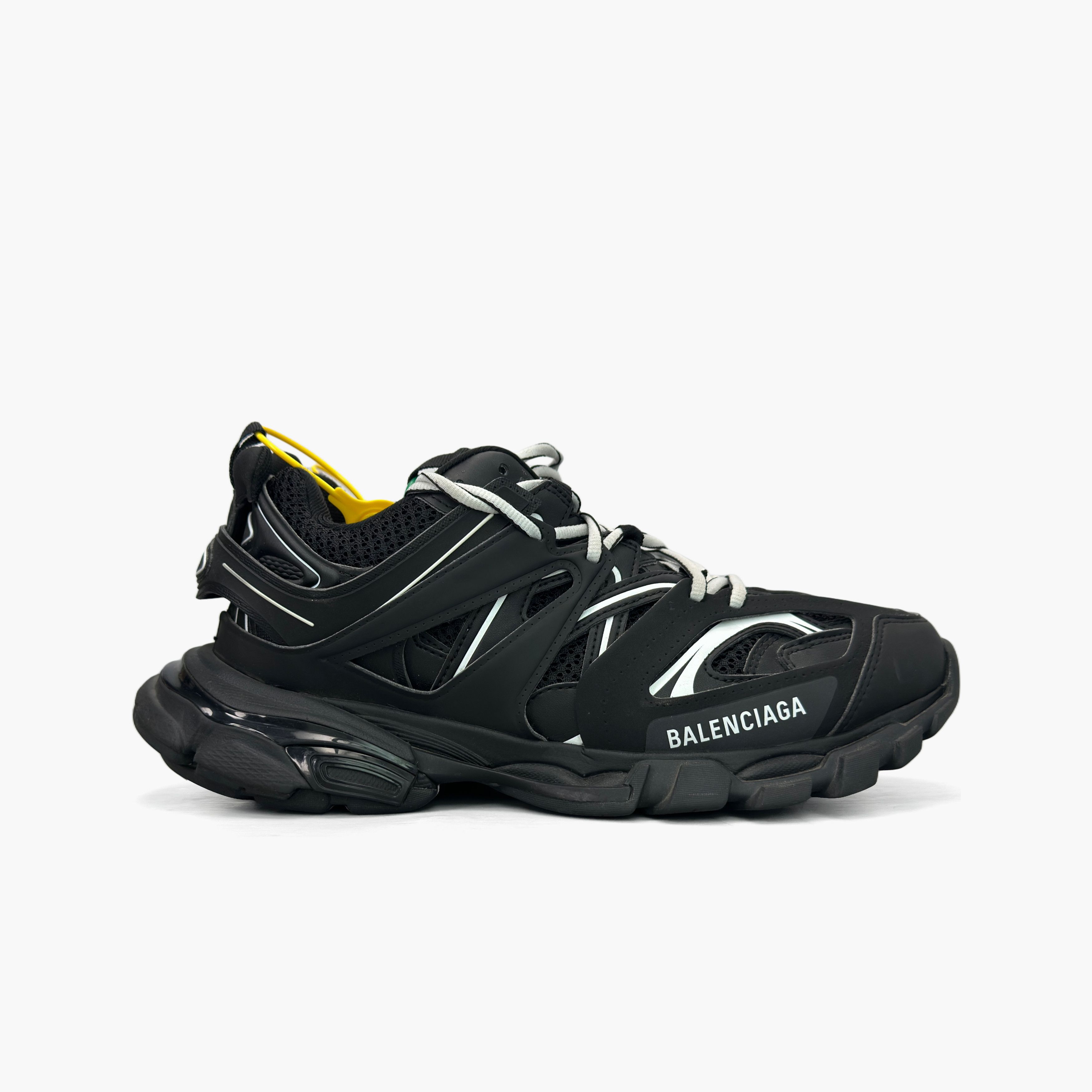 Balenciaga Balenciaga Black Track Panelled Sneakers 41 Size US 8 / EU 41 - 5 Thumbnail