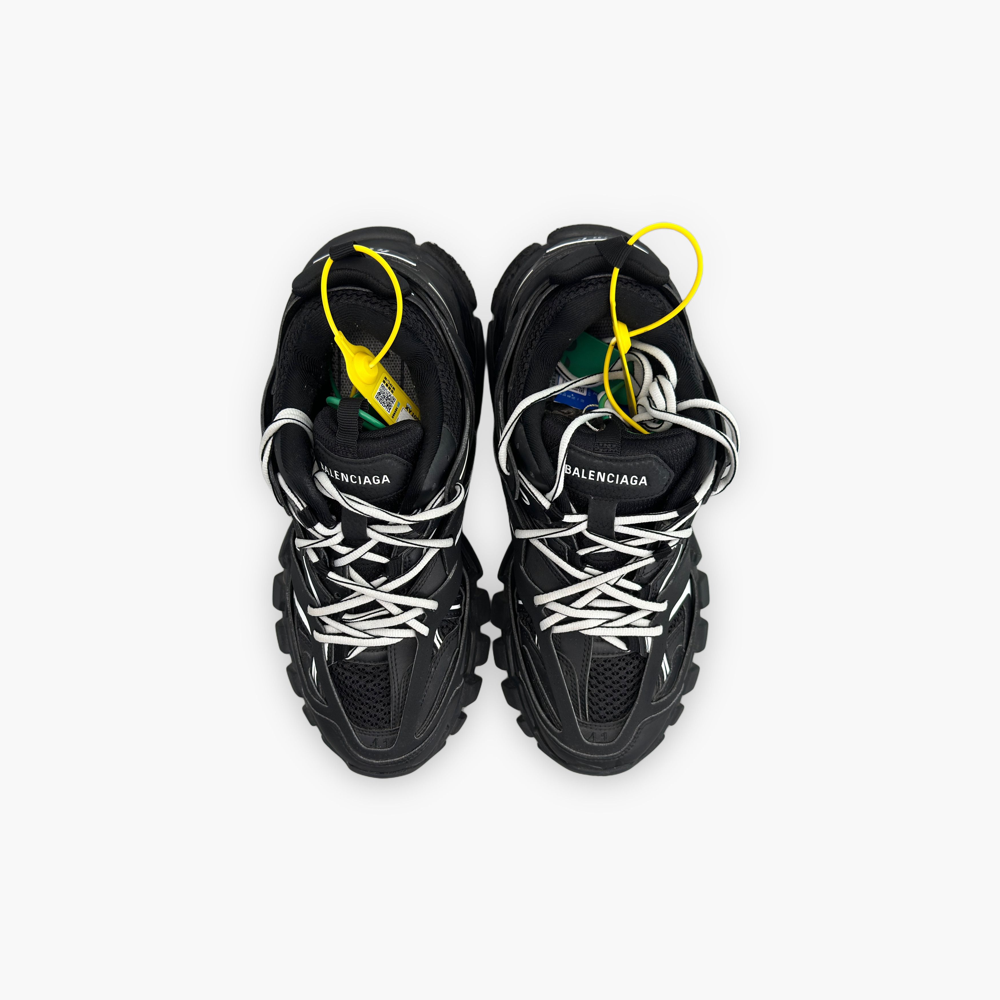 Balenciaga Balenciaga Black Track Panelled Sneakers 41 Size US 8 / EU 41 - 10 Thumbnail