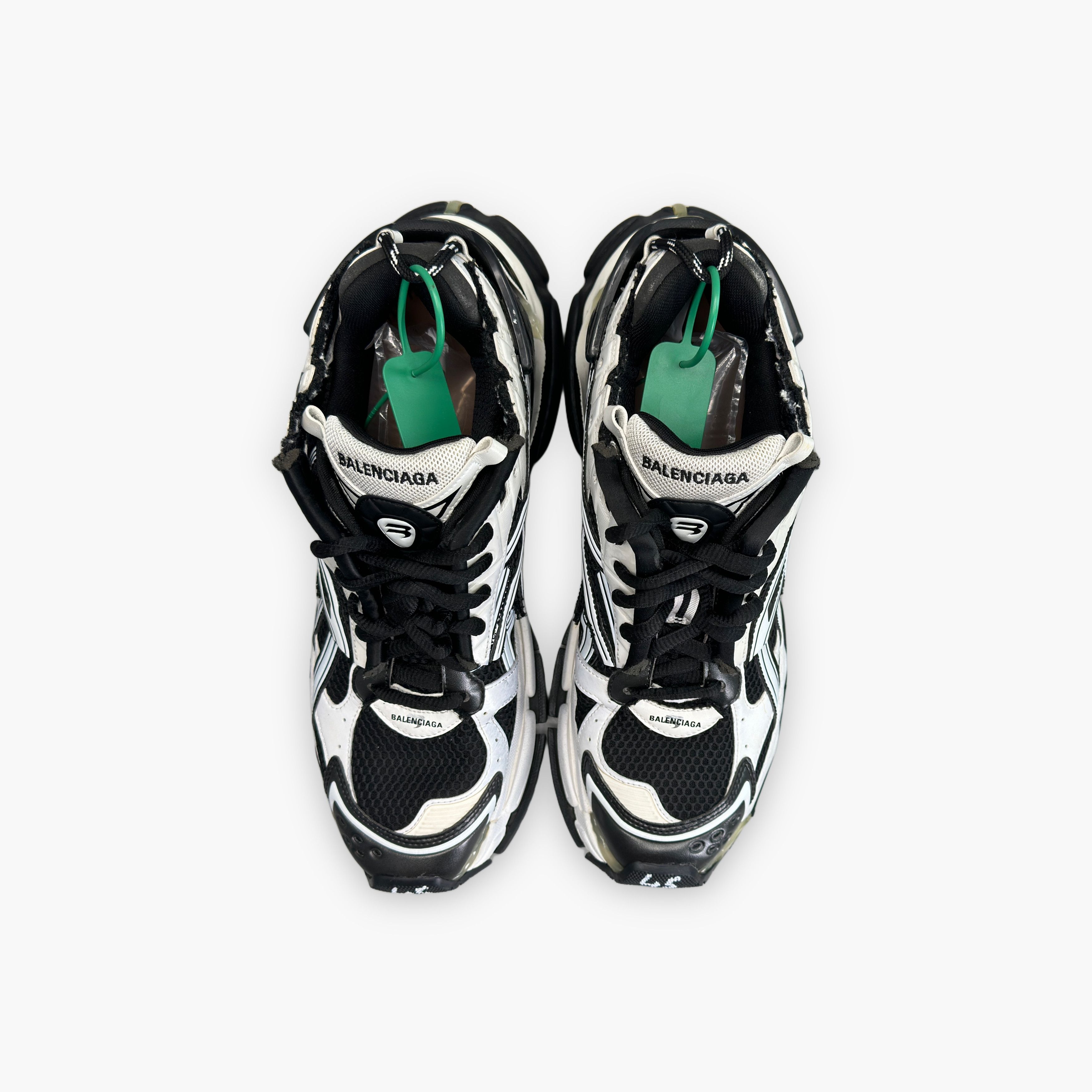 Balenciaga Balenciaga Runner Bicolor Mesh Sneakers 45 Size US 12 / EU 45 - 10 Thumbnail