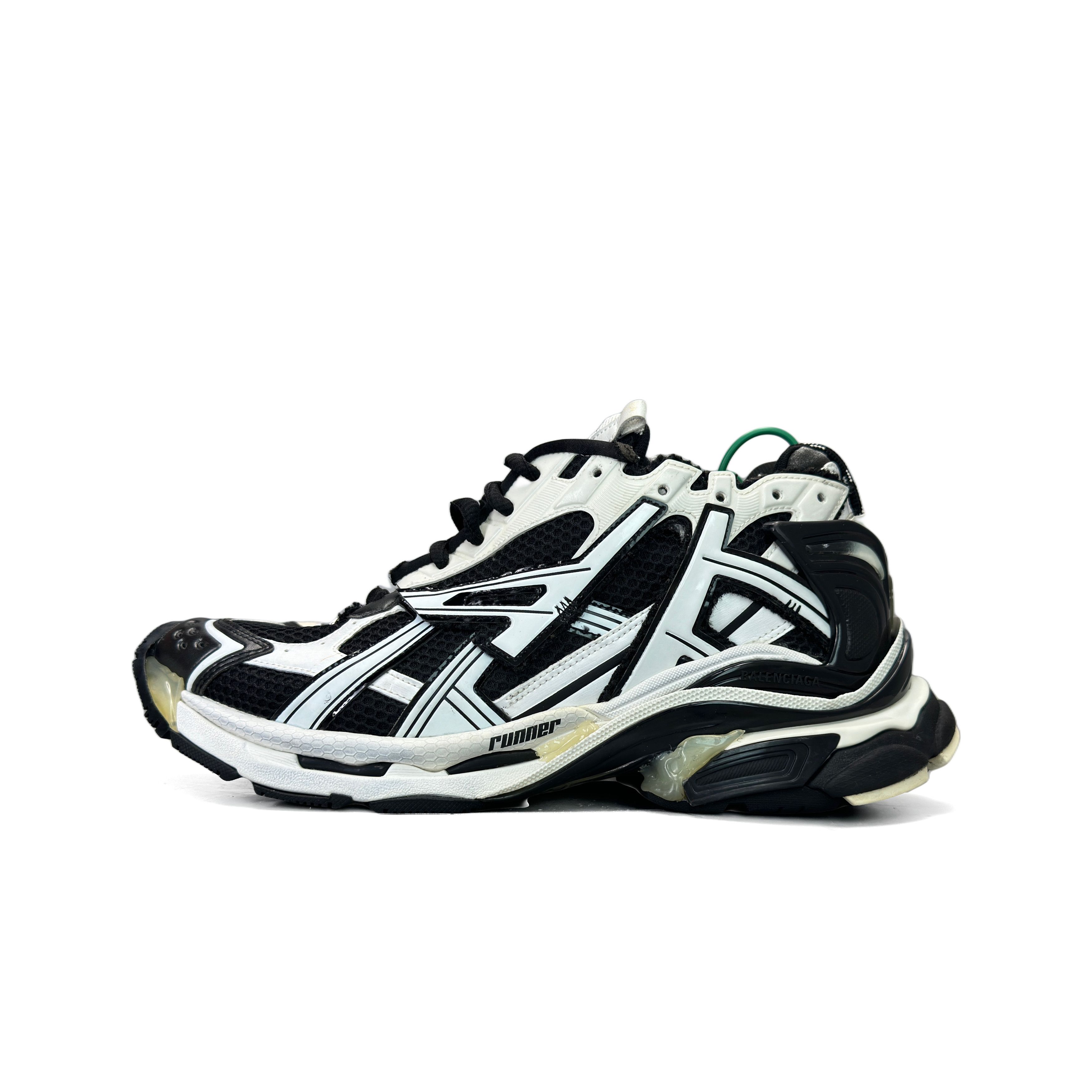 Balenciaga Balenciaga Runner Bicolor Mesh Sneakers 45 Size US 12 / EU 45 - 2 Thumbnail
