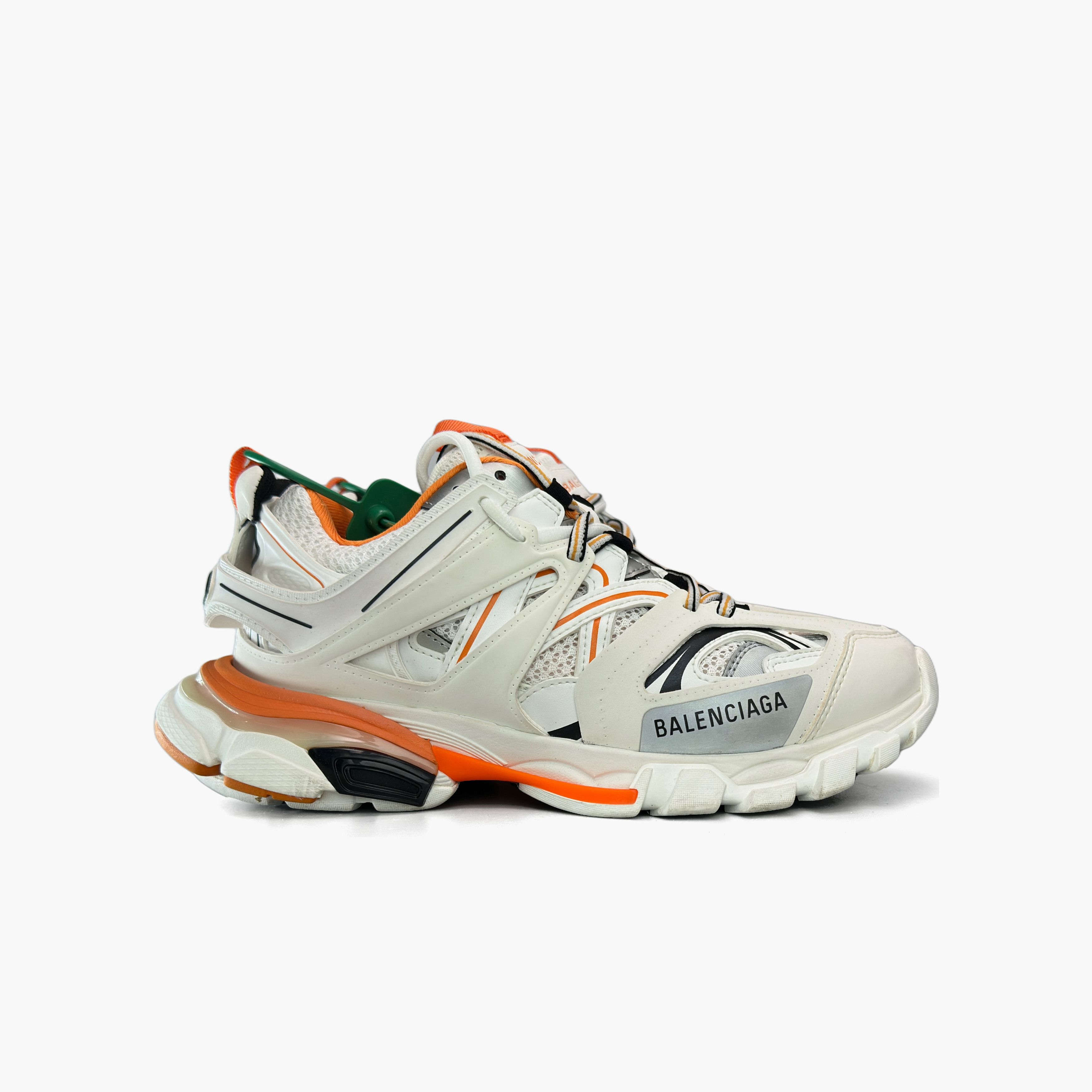 Balenciaga Balenciaga Track Orange White Sneakers 38 Size US 8 / IT 38 - 5 Thumbnail