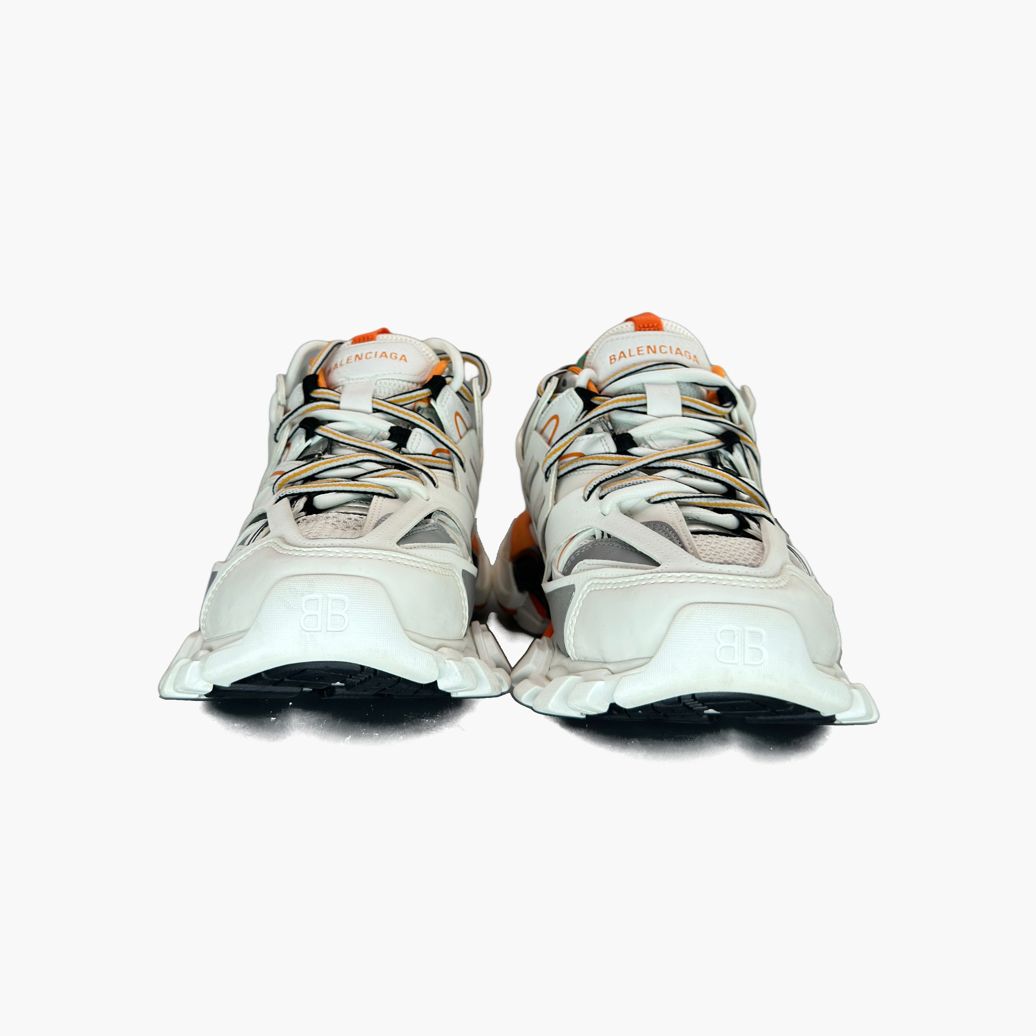 Balenciaga Balenciaga Track Orange White Sneakers 38 Size US 8 / IT 38 - 6 Thumbnail