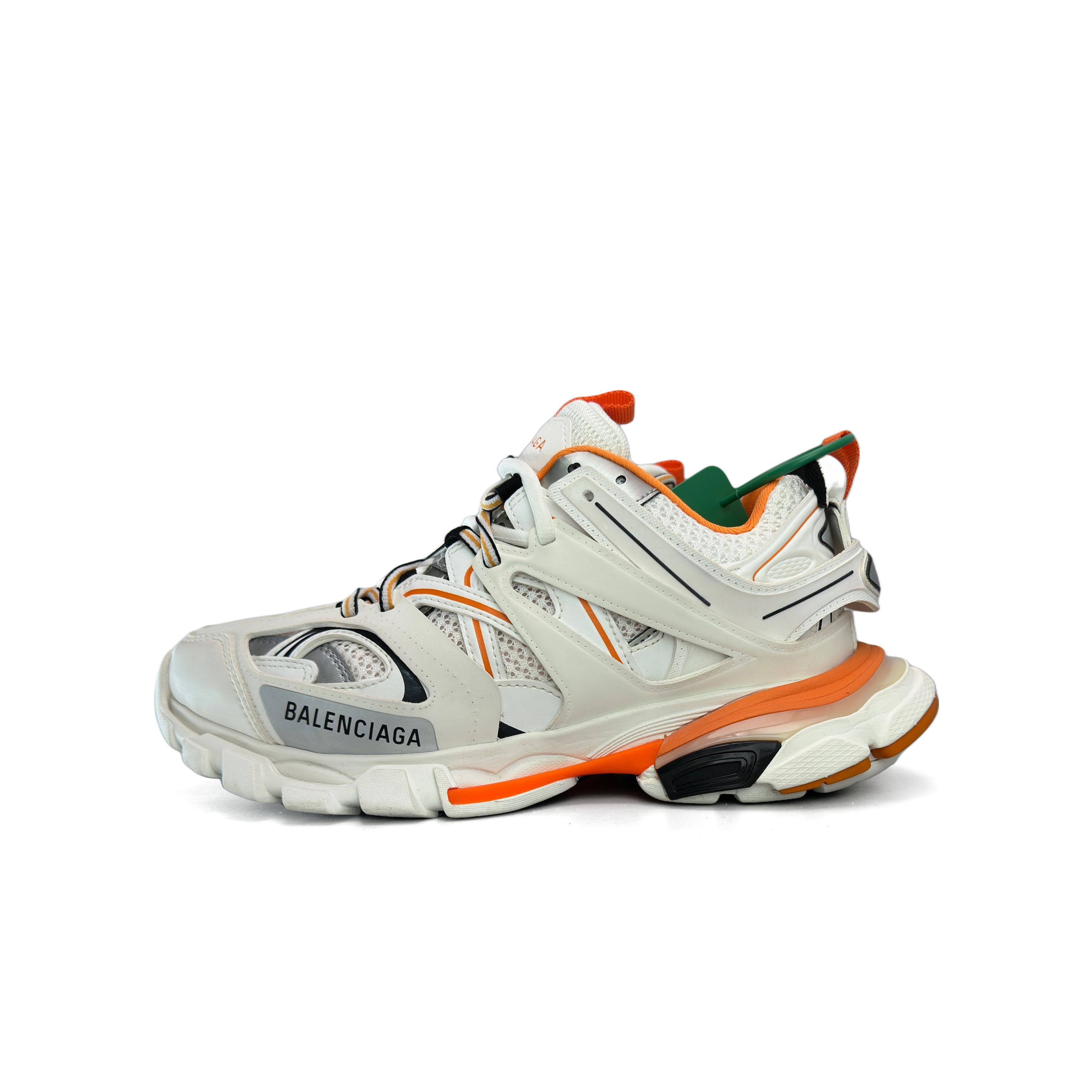 Balenciaga Balenciaga Track Orange White Sneakers 38 Size US 8 / IT 38 - 2 Thumbnail