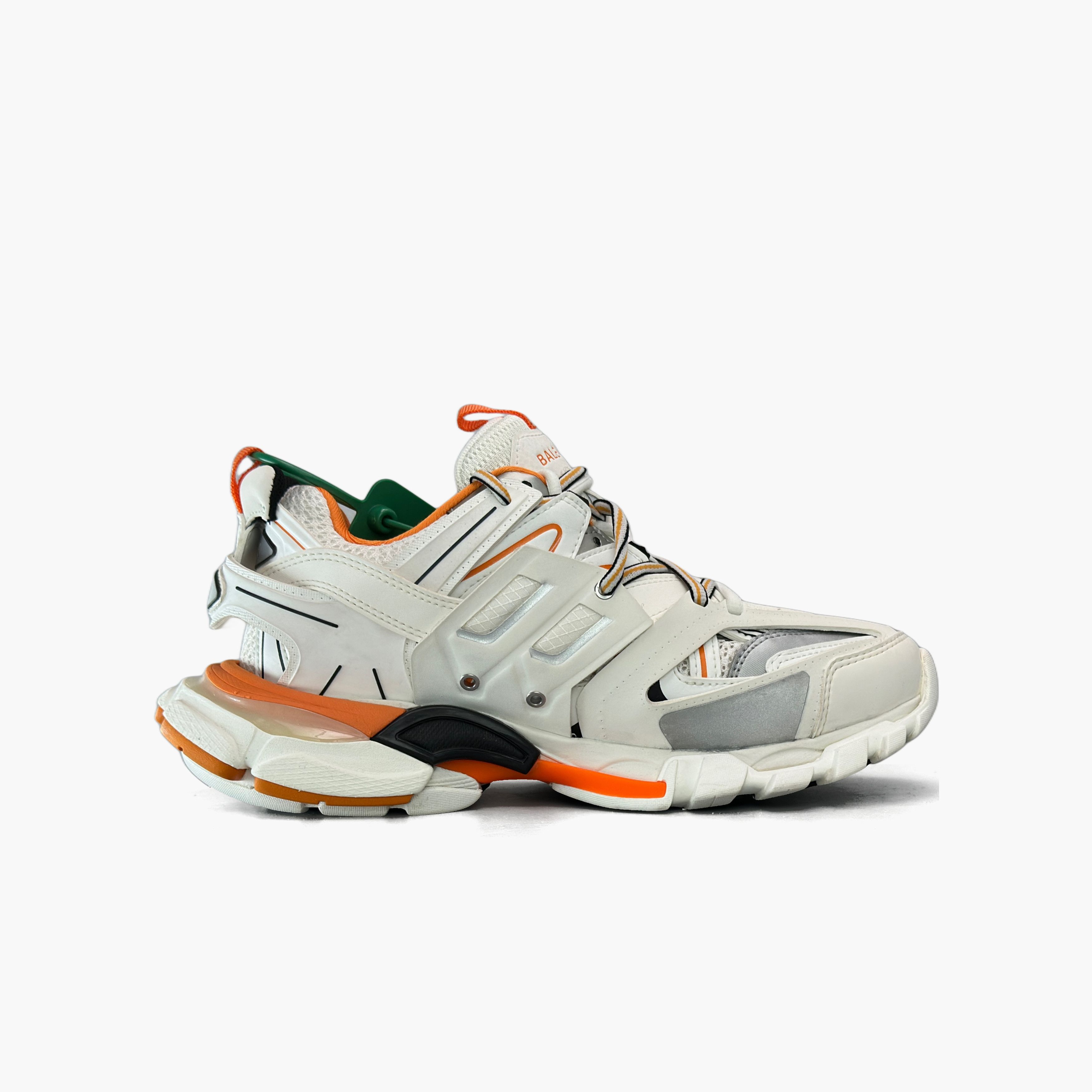 Balenciaga Balenciaga Track Orange White Sneakers 38 Size US 8 / IT 38 - 3 Thumbnail