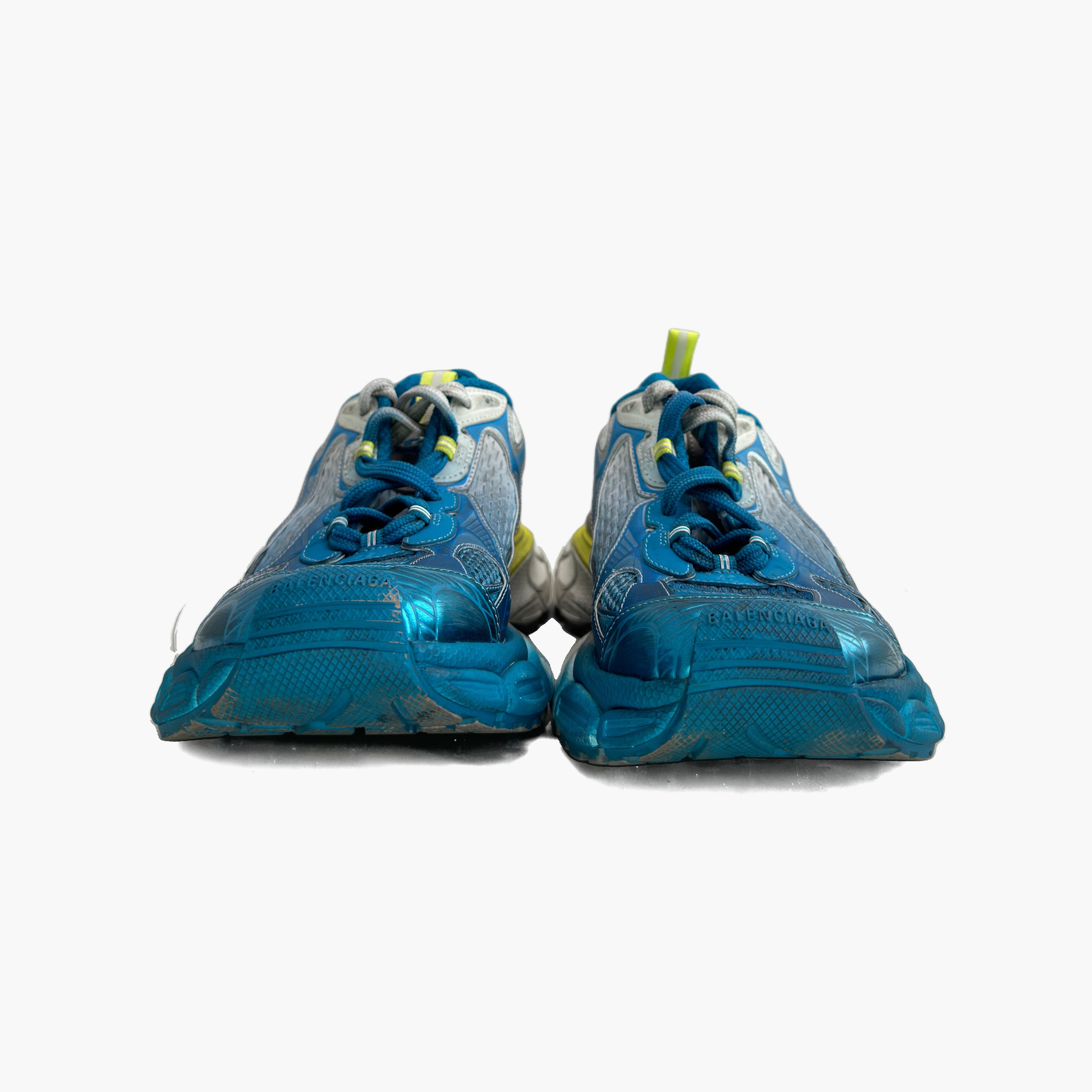 Balenciaga Balenciaga Blue 3XL Toe Spray Sneakers 42 Size US 9 / EU 42 - 6 Thumbnail