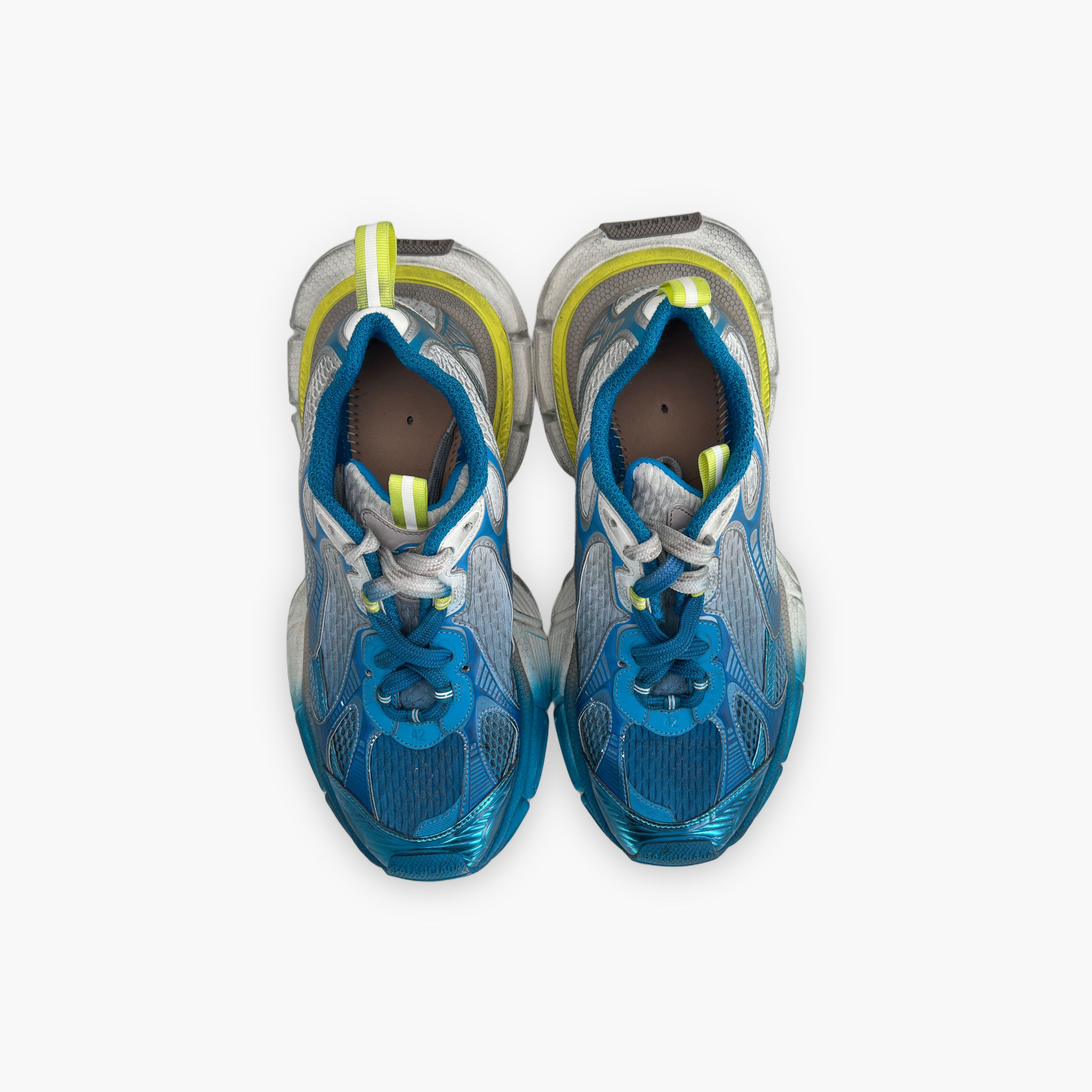 Balenciaga Balenciaga Blue 3XL Toe Spray Sneakers 42 Size US 9 / EU 42 - 10 Thumbnail